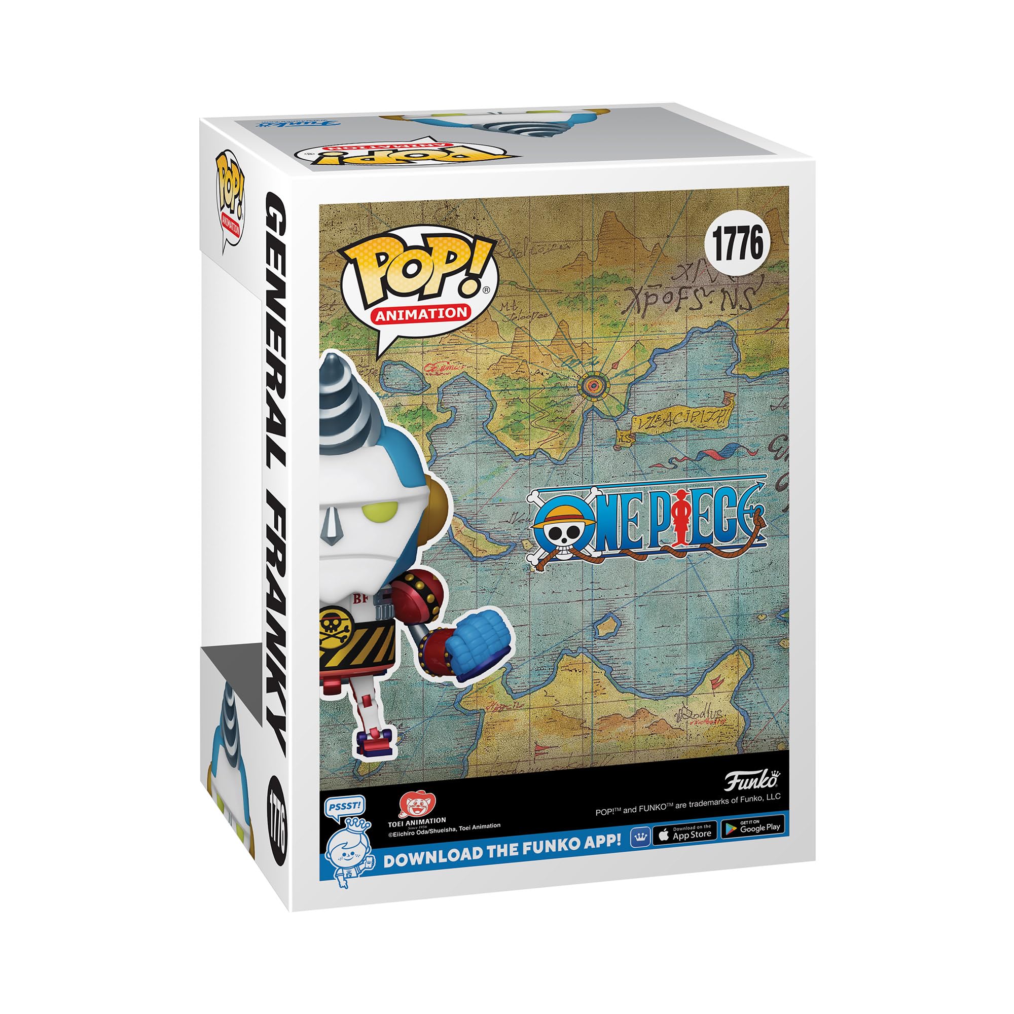 Funko Pop! Animation: One Piece - General Franky Vinyl Figure (82823) 8