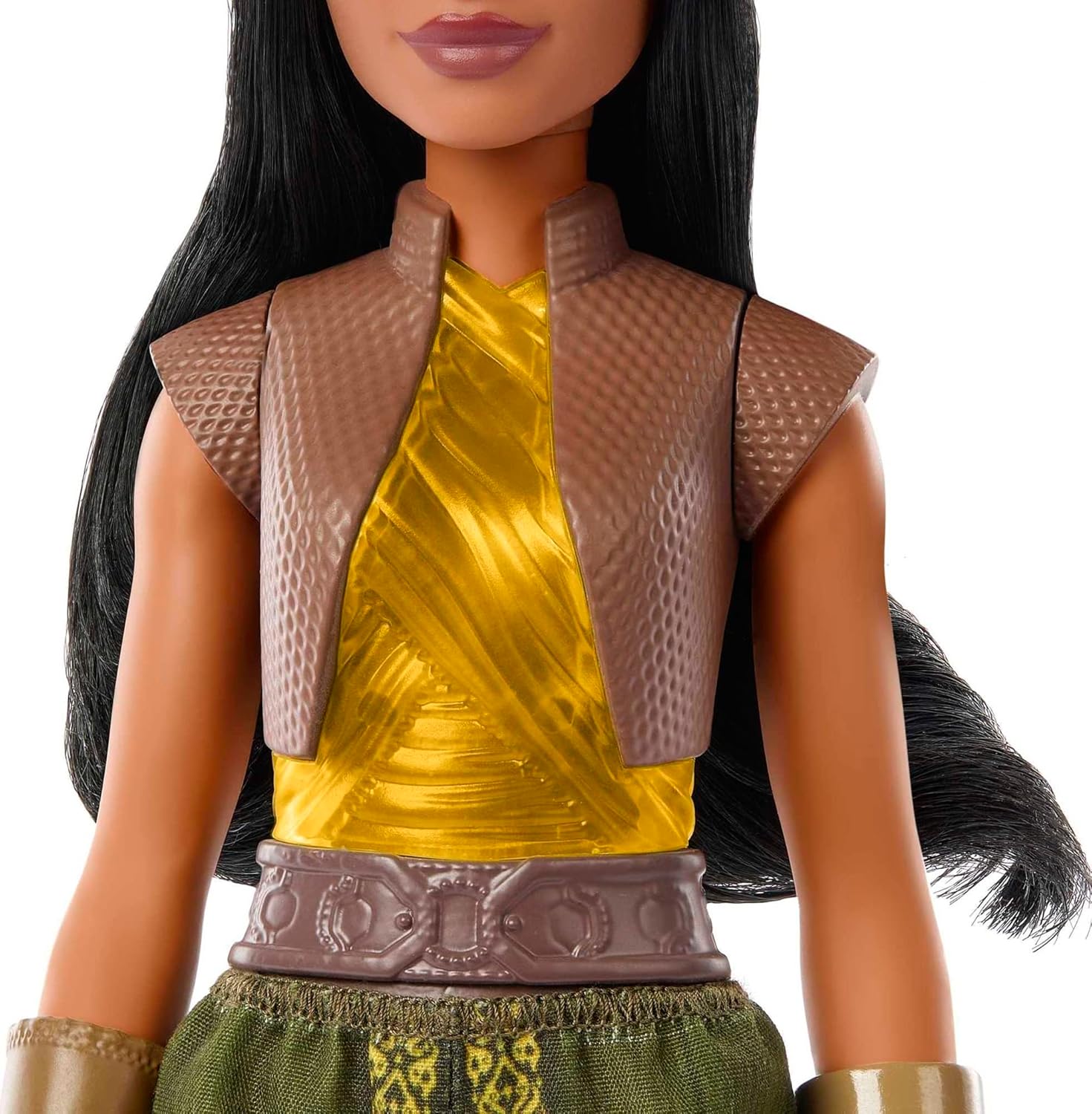 Disney Raya Posable Fashion Doll with Movie-Inspired Outfit and Accessories 6