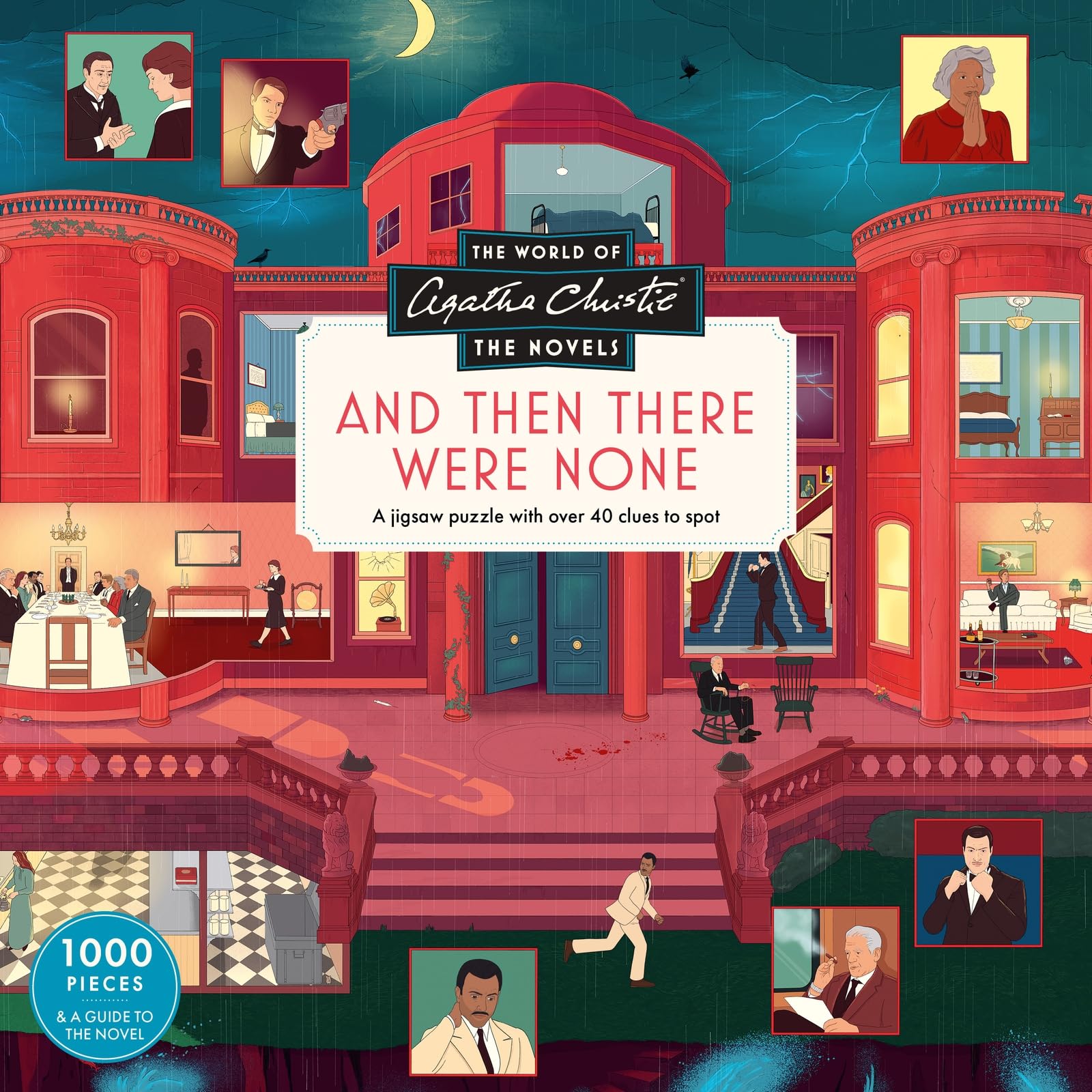The World of Agatha Christie: Then There Were None 1000 Piece Puzzle