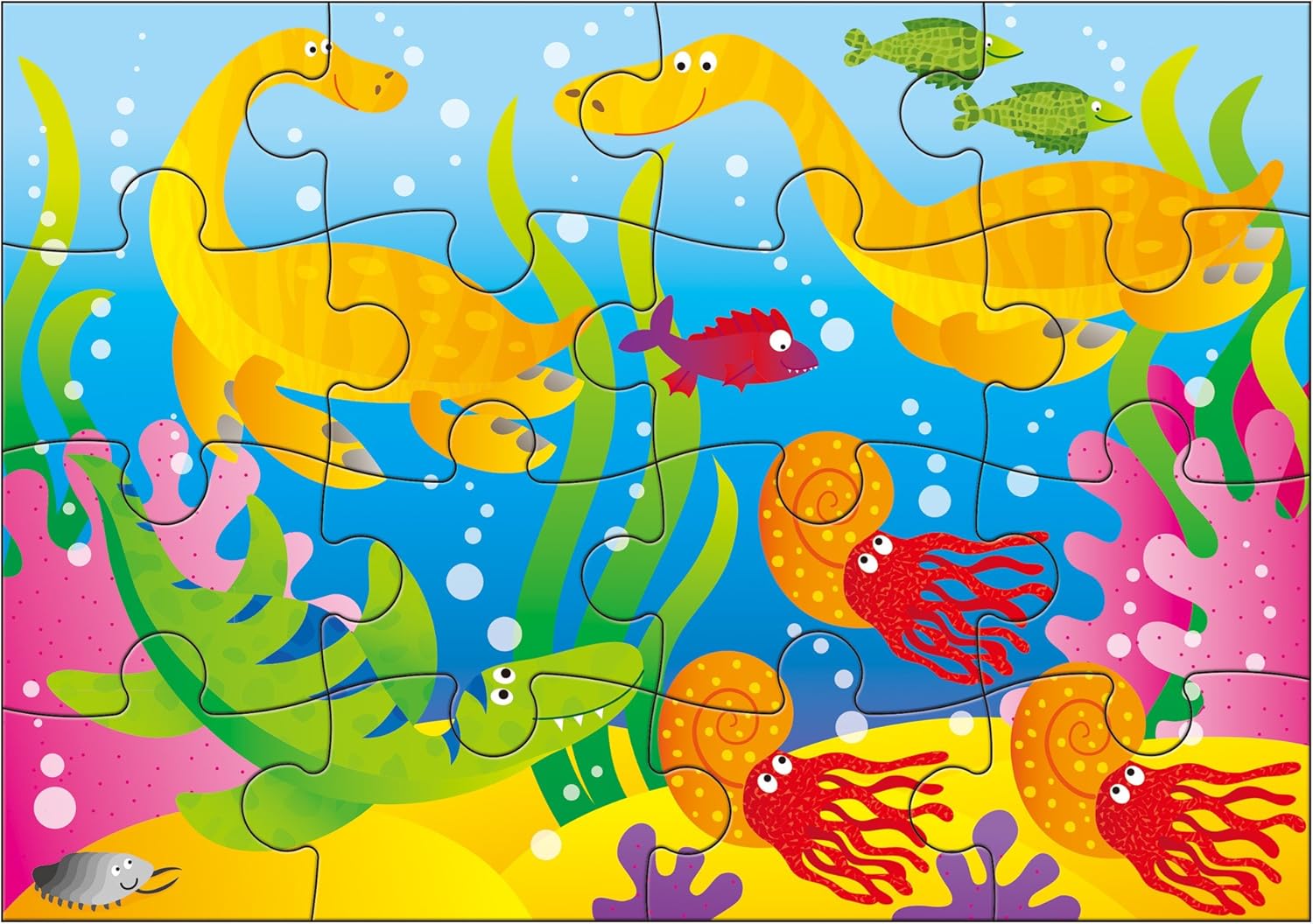 Galt Toys 4 Puzzles in a Box - Dinosaur Jigsaw Puzzle Set for Kids Ages 3+ 3