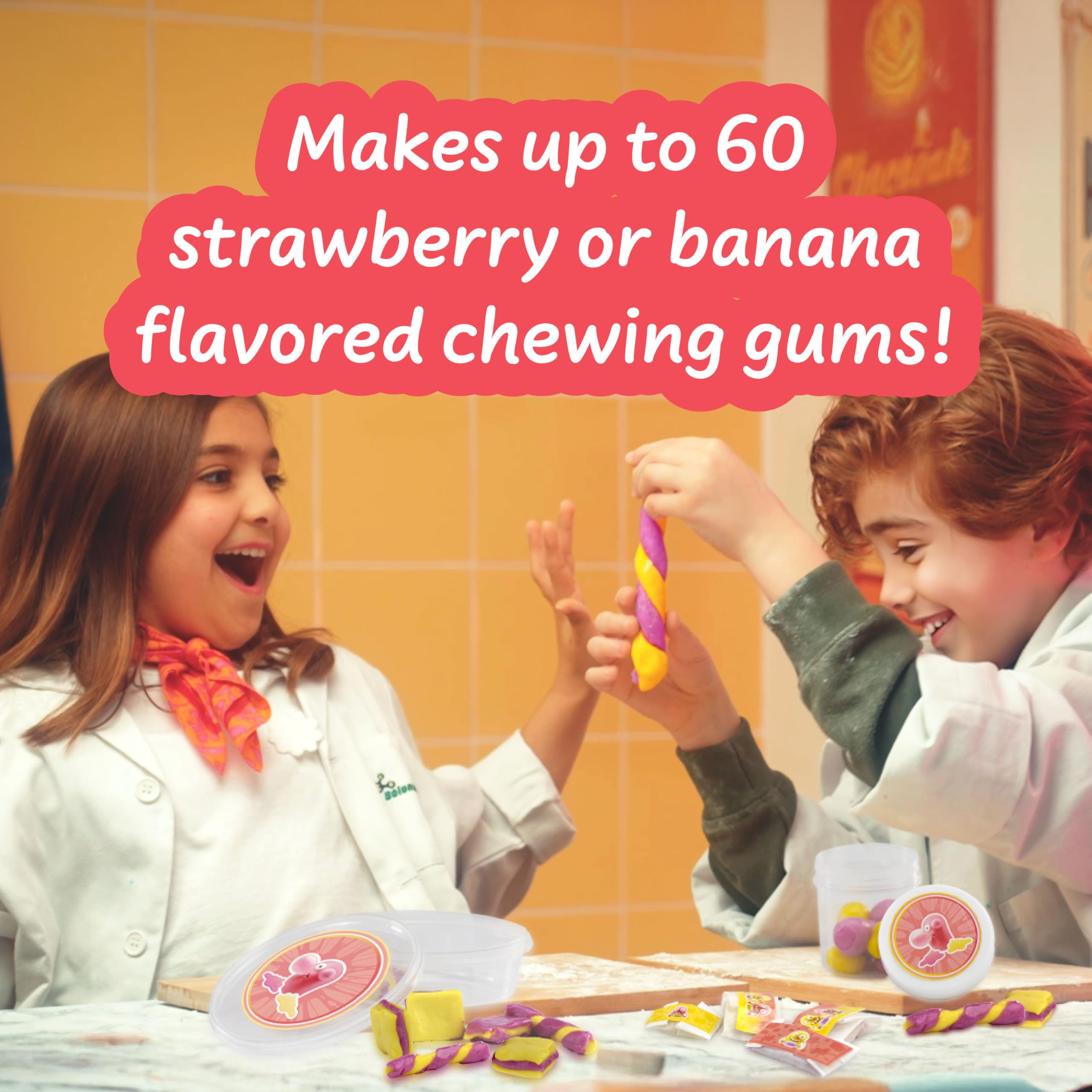 Science4you Bubble Gum Sweets Lab - Candy Making Kit for Kids 6+ 4