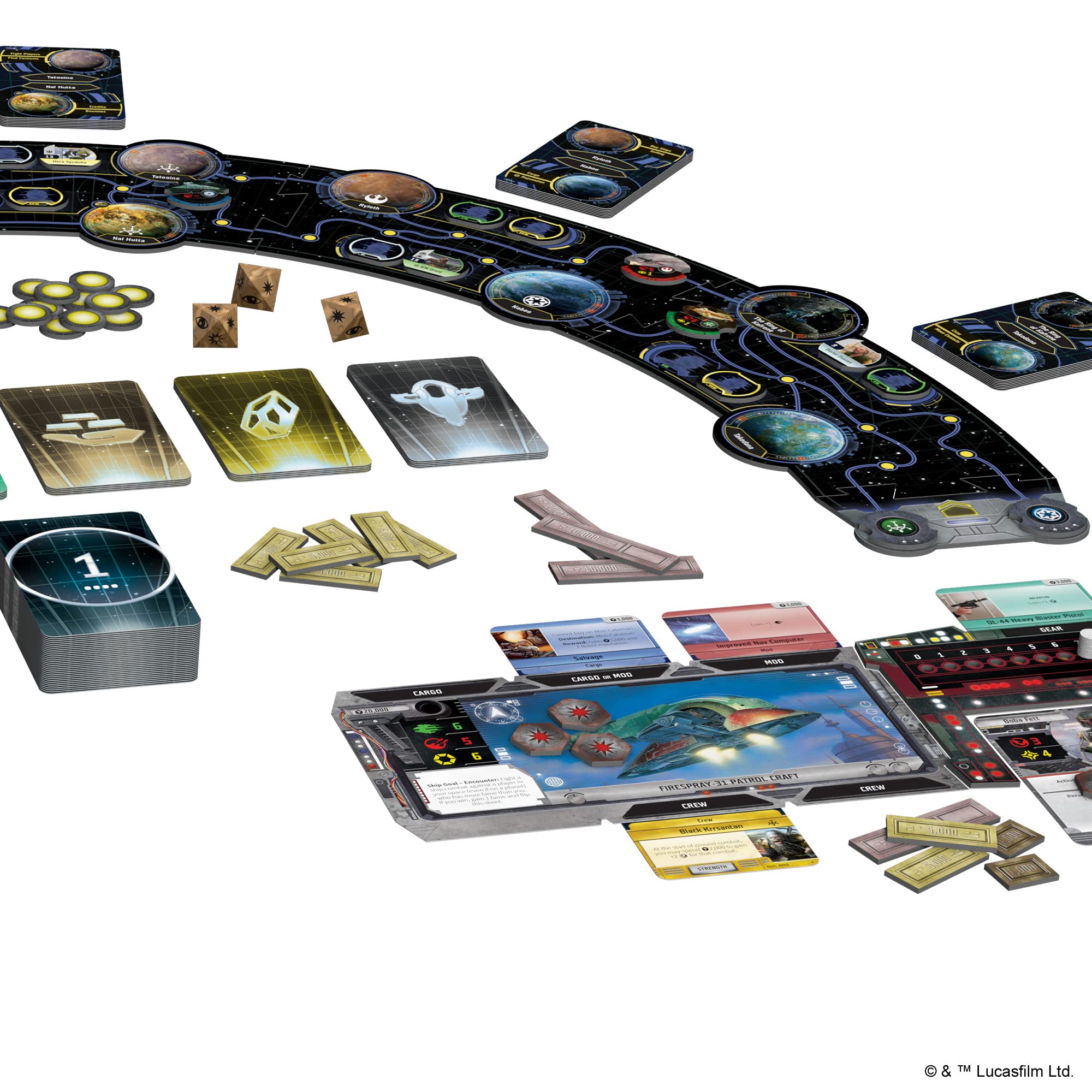 Fantasy Flight Games Star Wars: Outer Rim Board Game 3