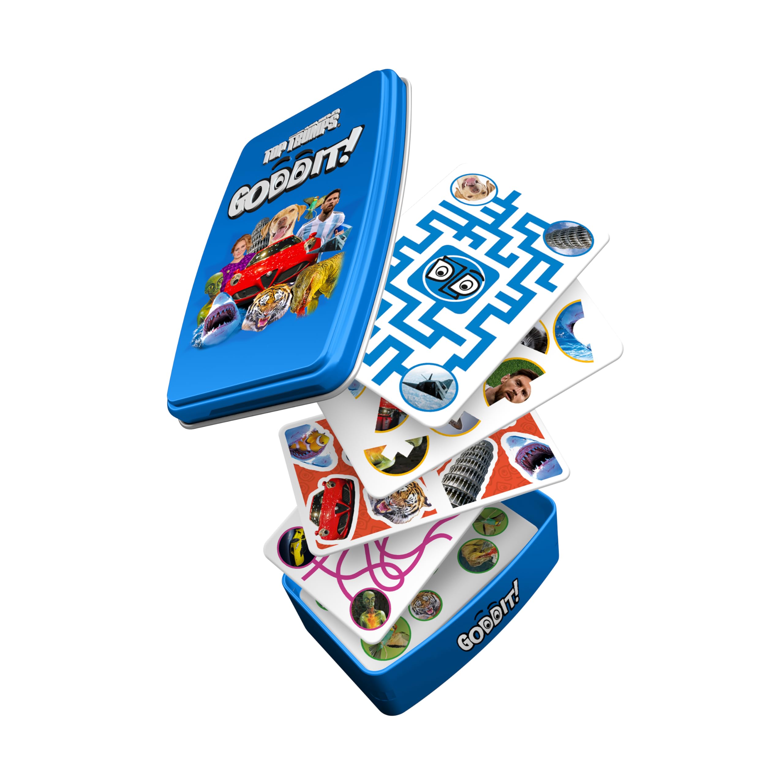 Top Trumps Goddit! Card Game - 5-in-1 Puzzle Challenge for Kids & Adults 5