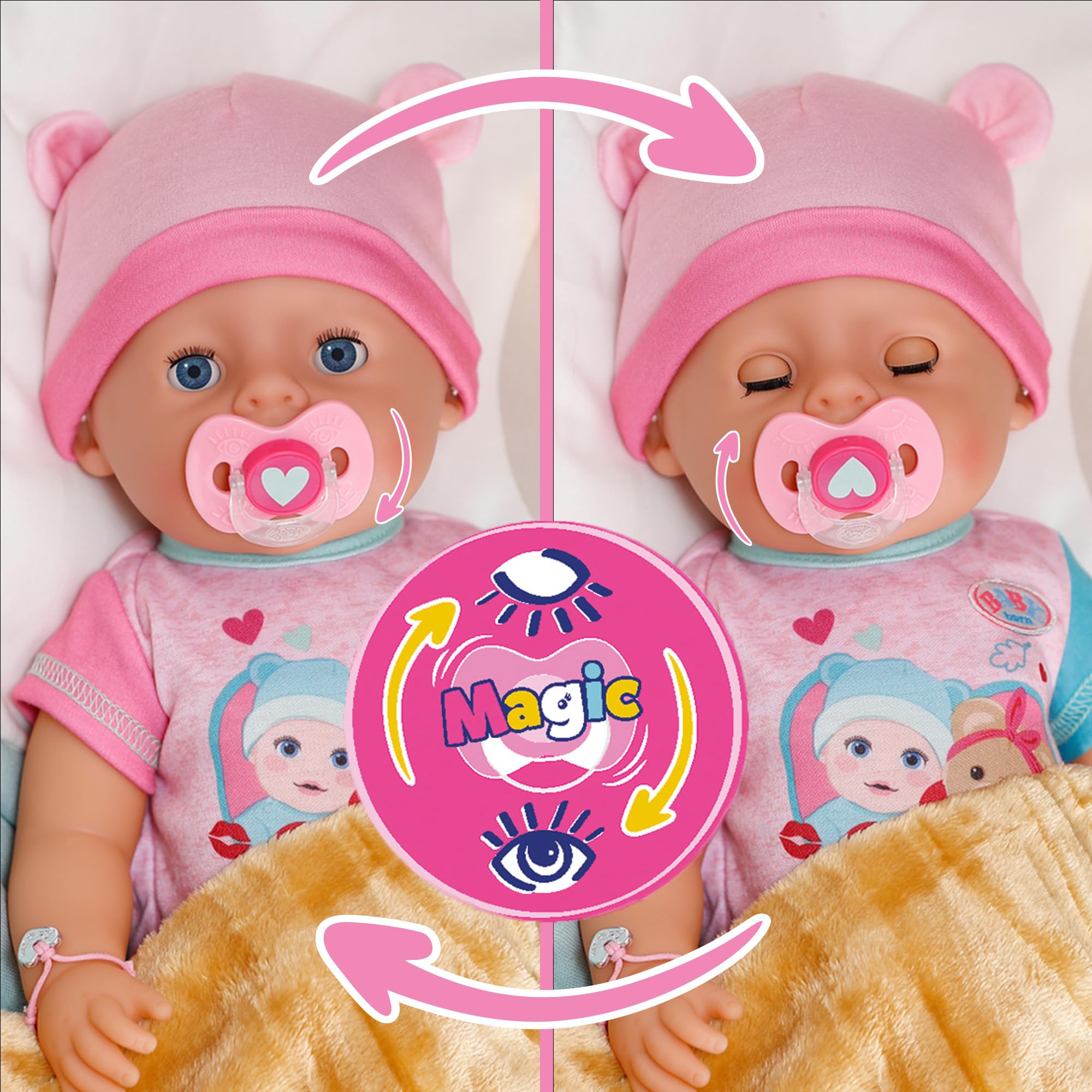 BABY born Emma - 43cm Interactive Baby Doll with 10 Functions & Accessories for Kids 18