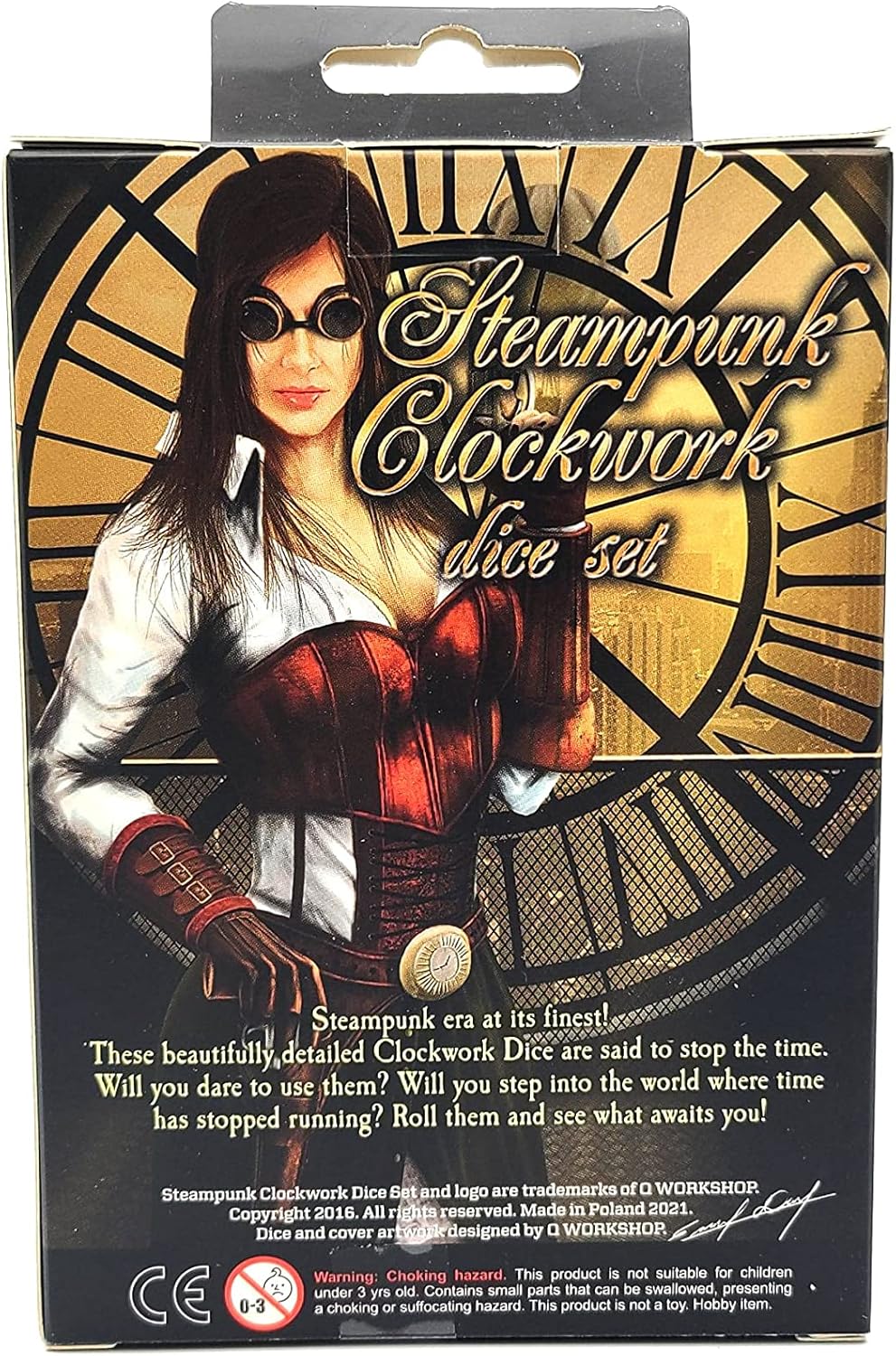 Q Workshop Set 7 Nüsse Nautisches Apparate-Würfelset 3