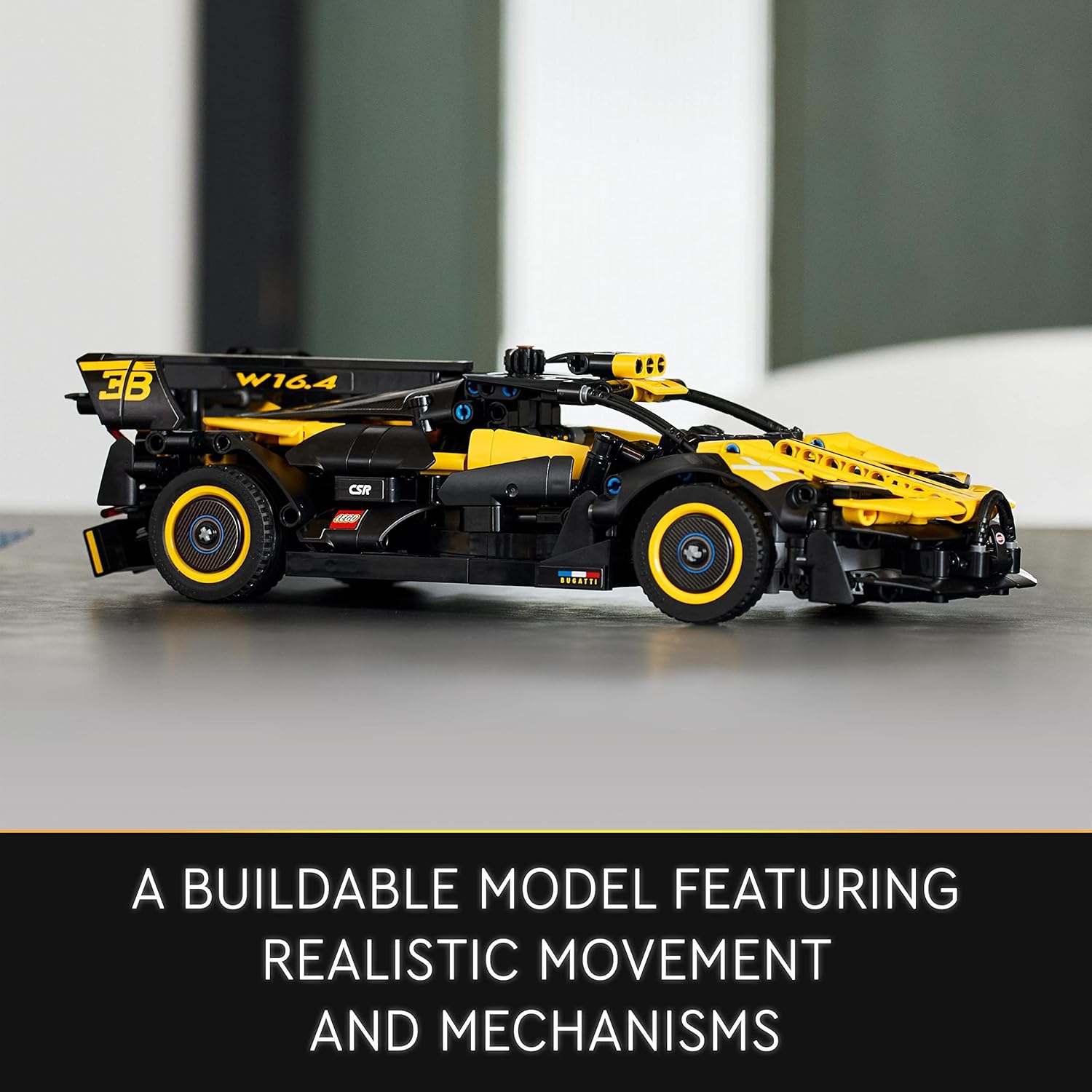 LEGO Technic Bugatti Bolide 42151 Building Set - Working W16 Engine & Scissor Doors for Ages 9+ 3