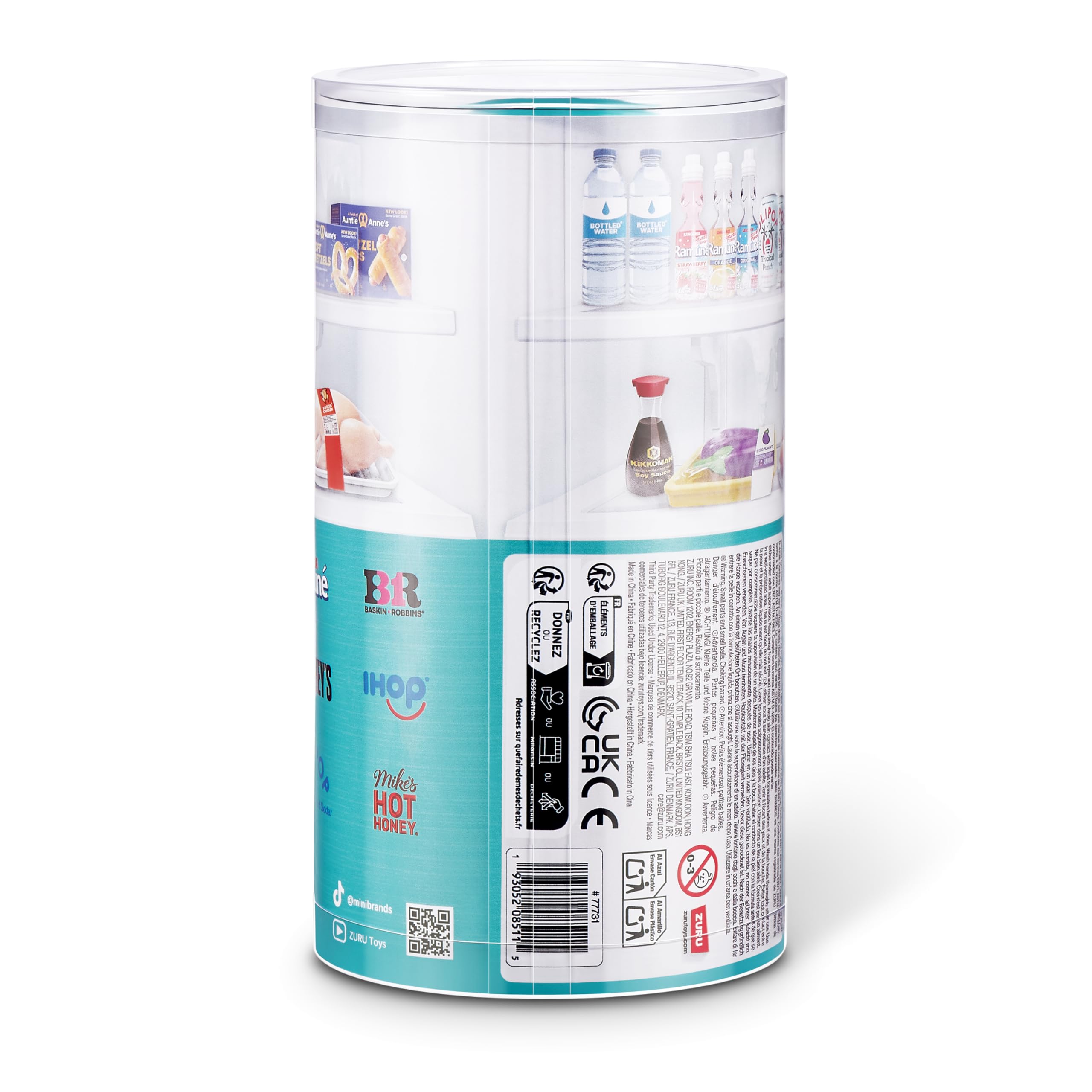 Mini Brands Fill The Fridge Series 2 PACK by ZURU - Collectible Miniature Food Toys for Kids 8+ 6