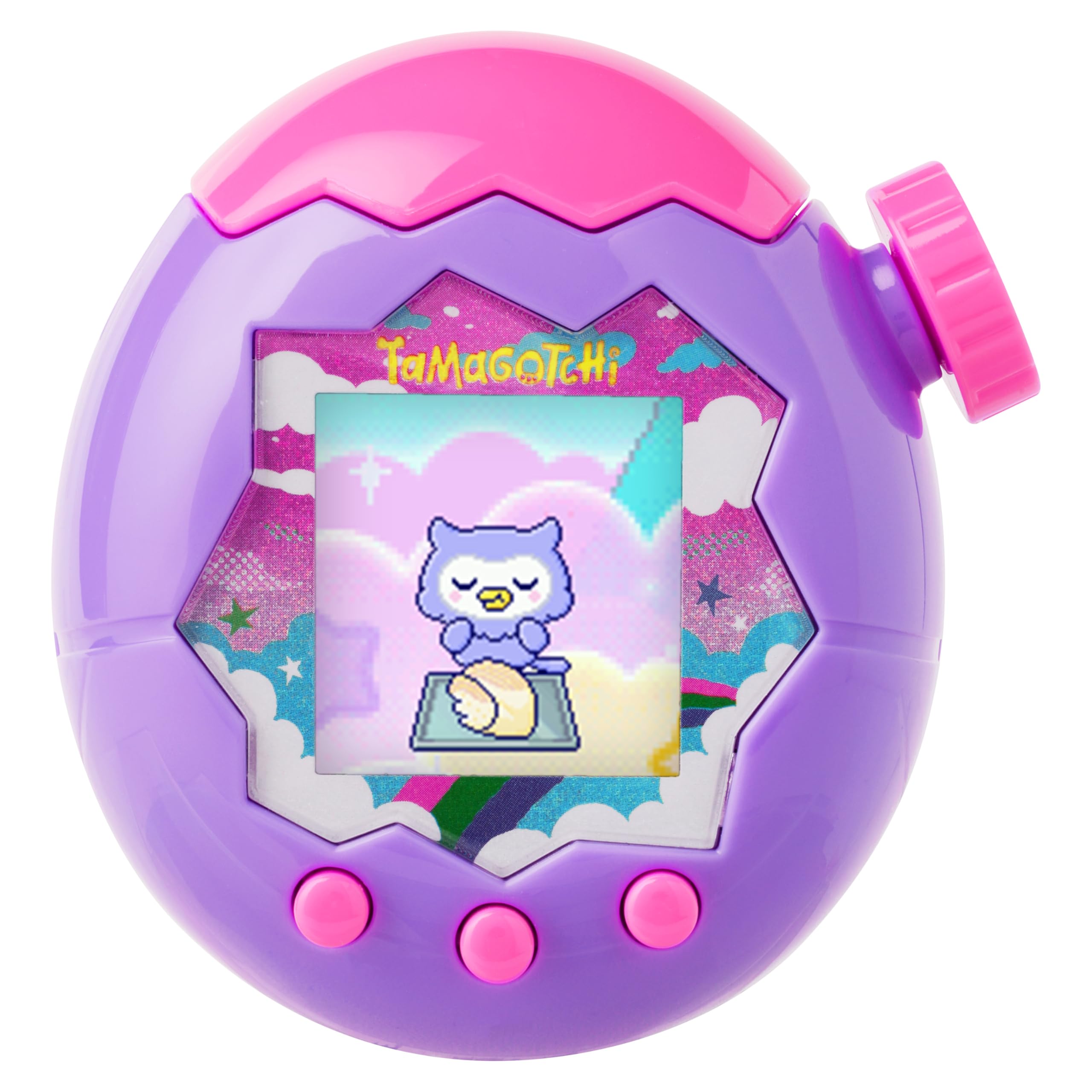 Bandai Tamagotchi Paradise Digital Pet - Electronic Interactive Toy with Zoom Function, Sky Shell, Ages 8+ 5