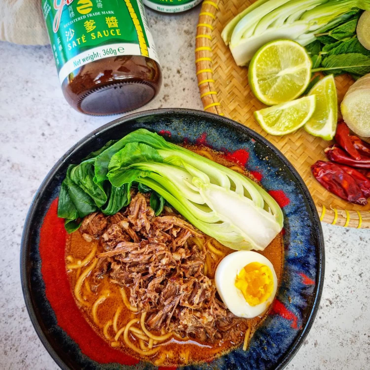 Jimmy's Saté Sauce 226g – Erdnusssauce mit orientalischen Kräutern &amp; Gewürzen 5