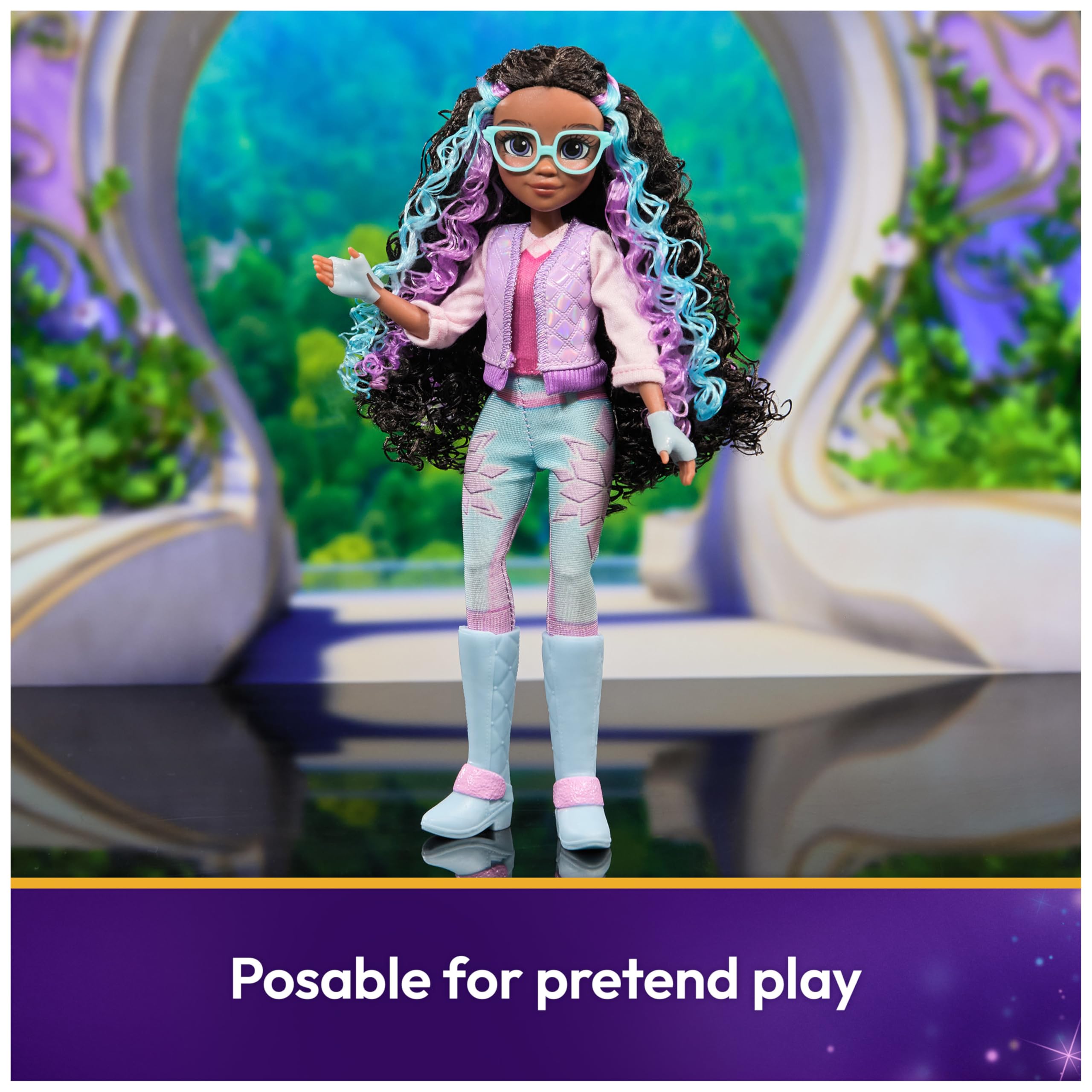 Unicorn Academy Layla Doll with Highlighted Hair - 24cm Fashion Doll & 5 Accessories 5