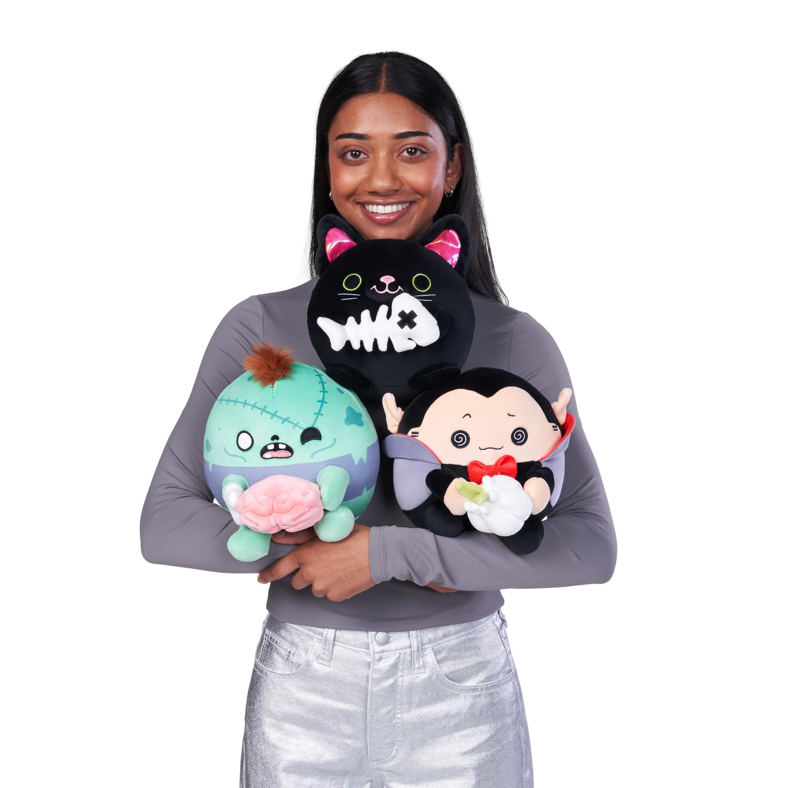 Snackles 8-inch Halloween Series 1 Plush (MOON) by ZURU - Soft Doll & Collectible 6