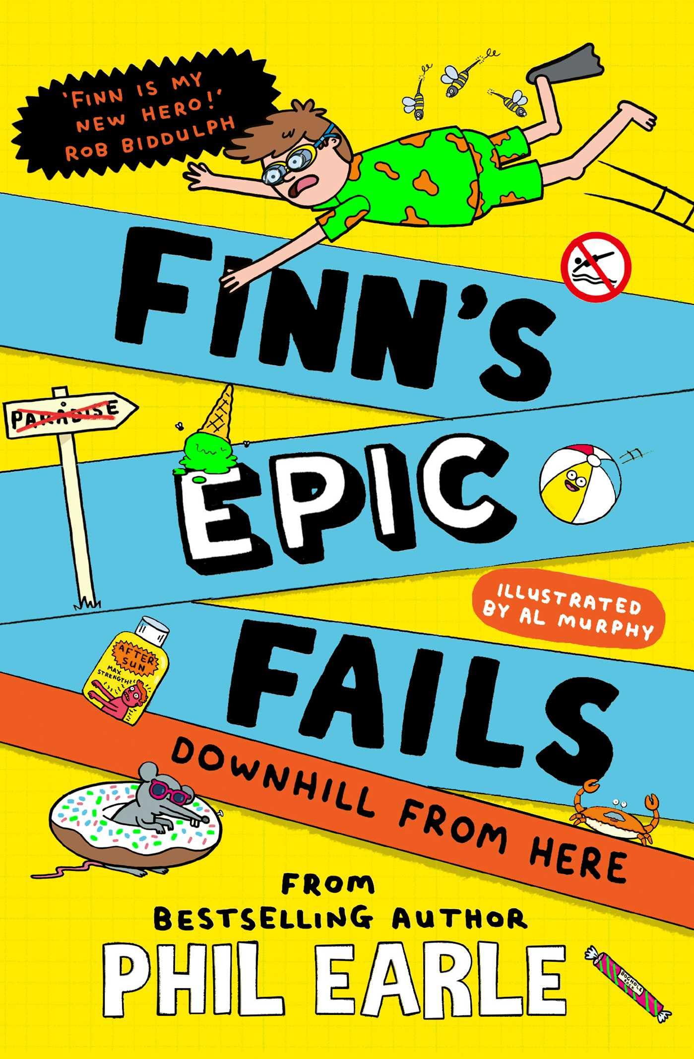 Phil Earle - Finn's Epic Fails: Downhill from Here | Middle Grade Fiction | Paperback 1