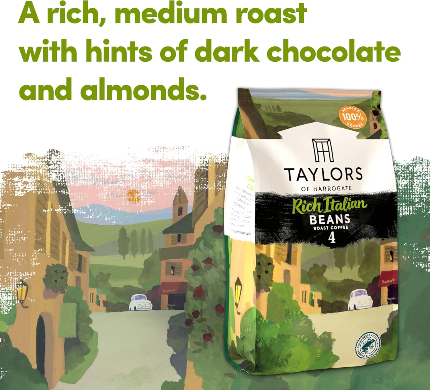 Taylors of Harrogate Rich Italian Coffee Beans, 400g (Pack of 3) 5