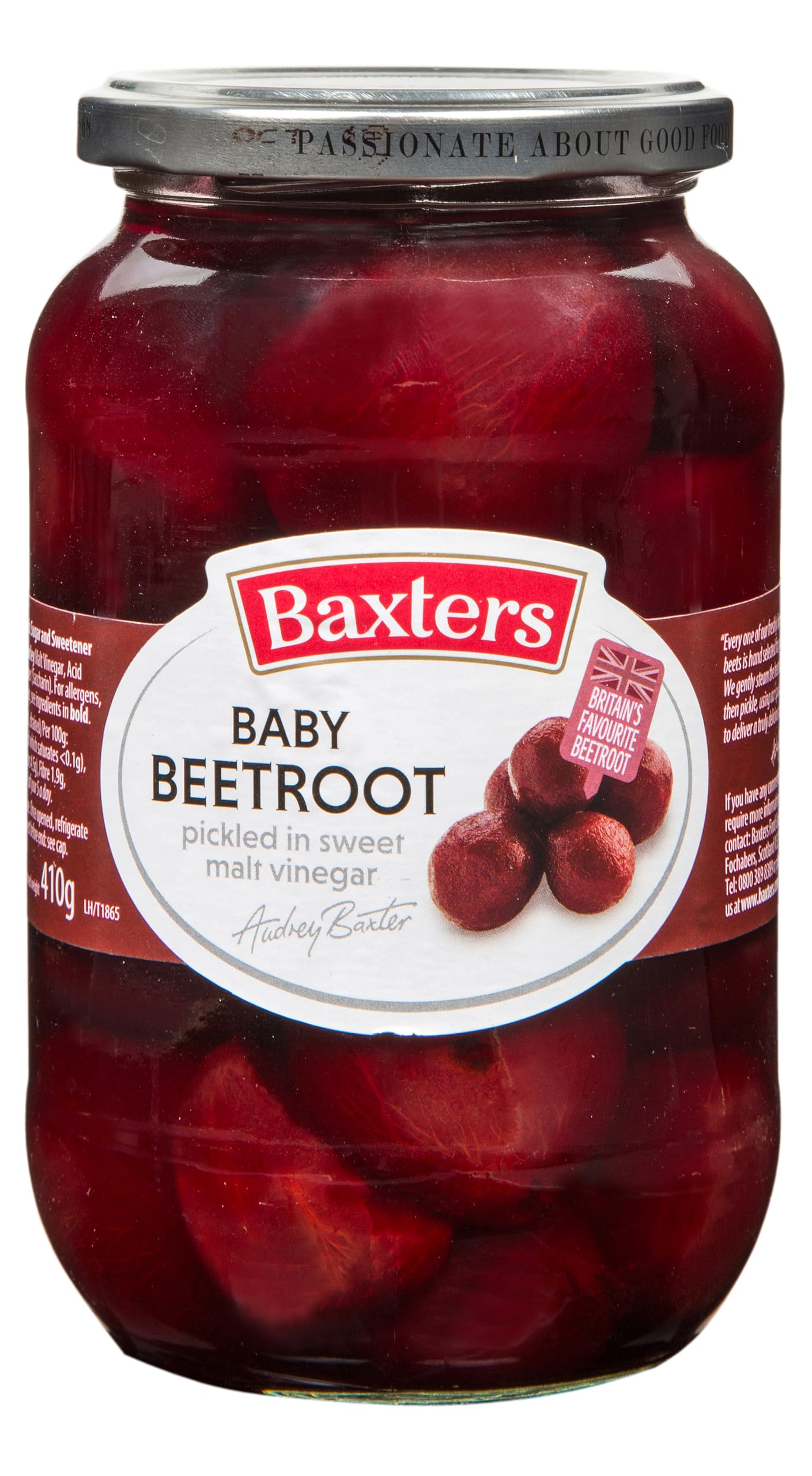 Baxters Baby Beetroot in Sweet Vinegar, 567g Jar