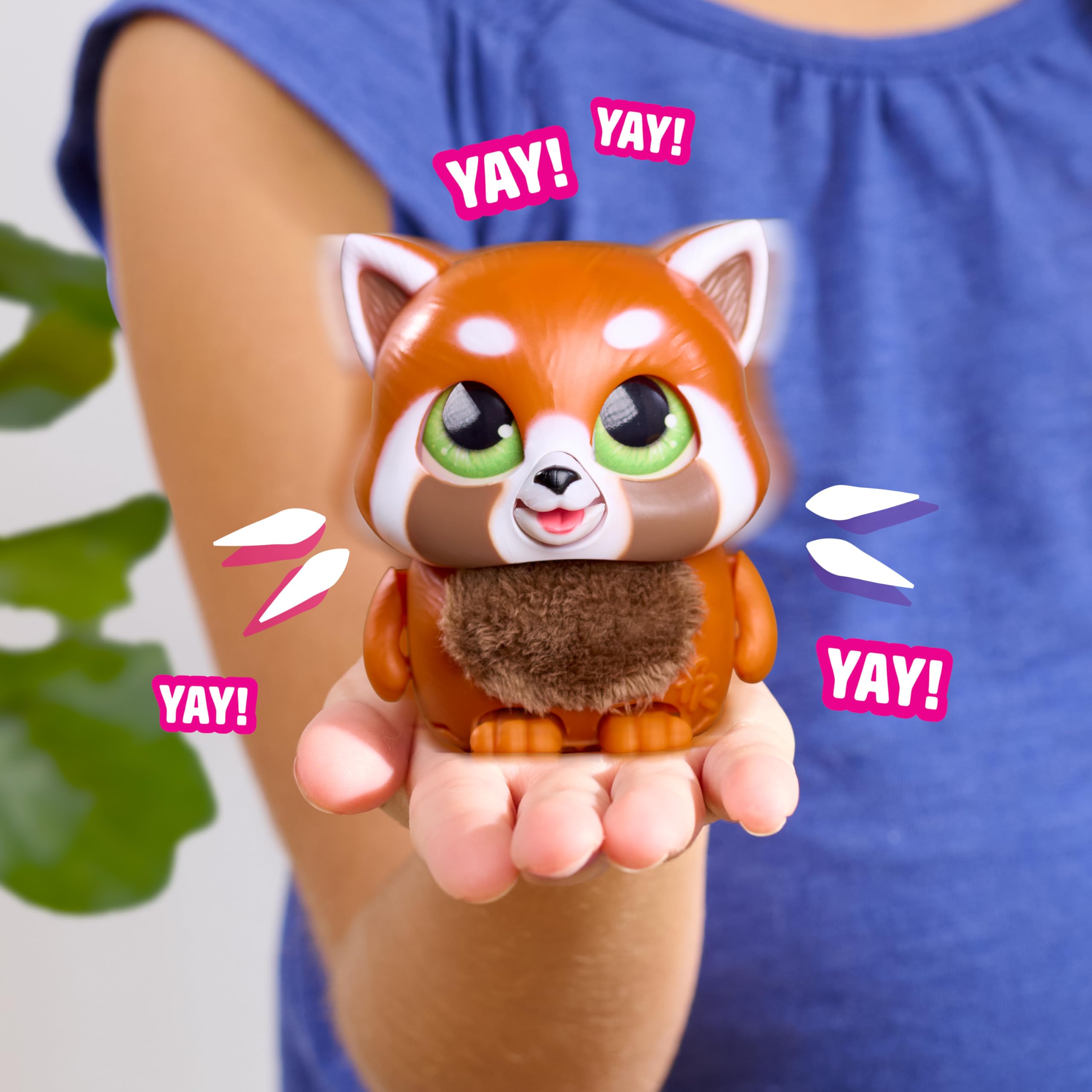 Just Play furReal Handfuls Shy the Red Panda Interactive Plush Toy 4