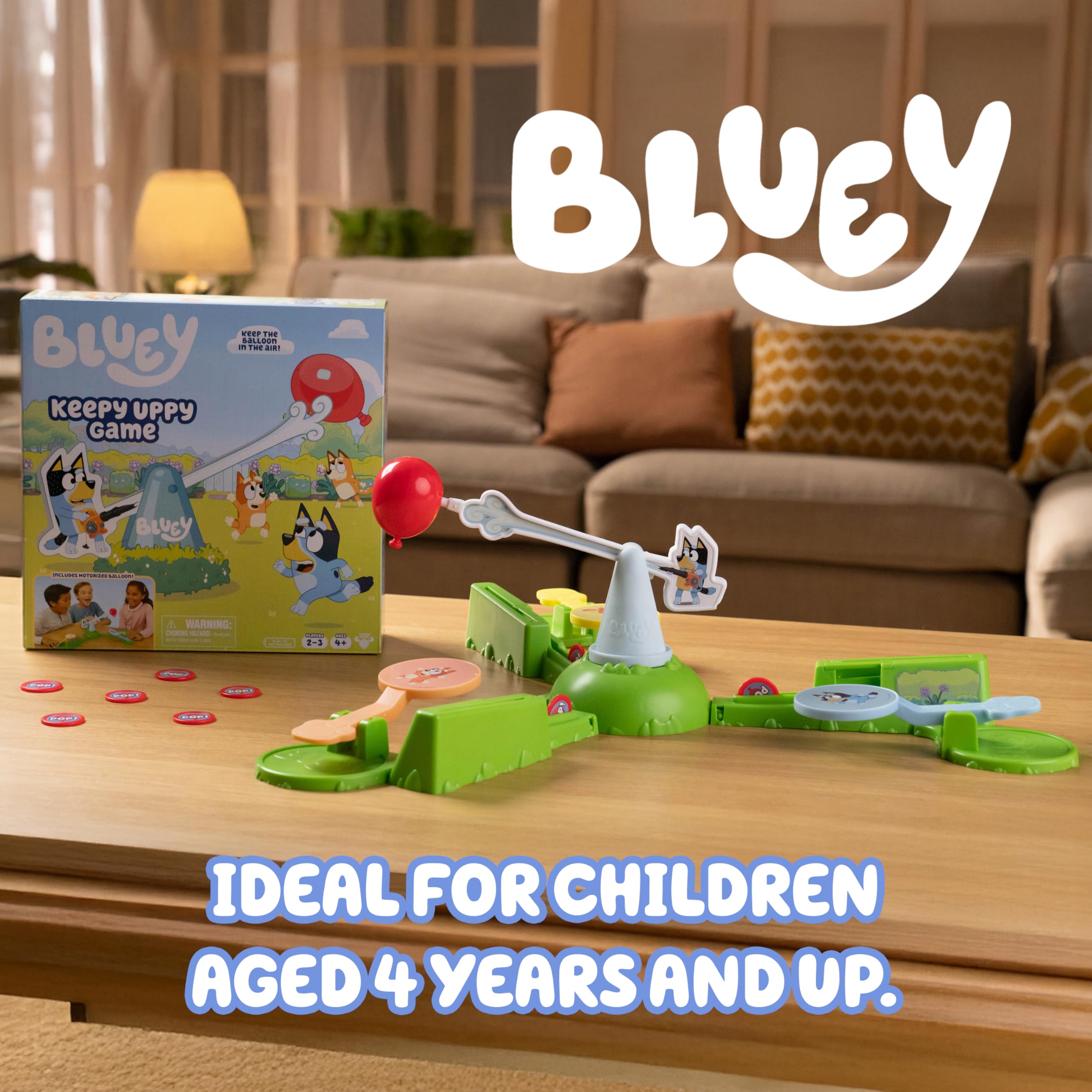 Bluey Keepy Uppy Motorized Game (90973) 13