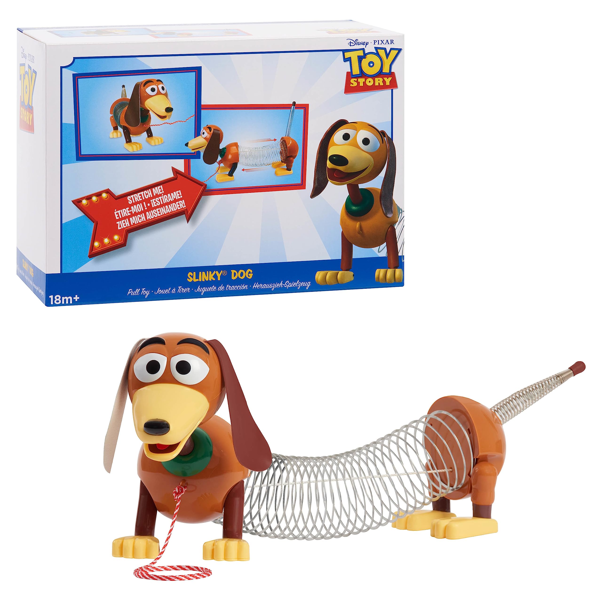 Slinky Dog Pull Toy - Toy Story Character - Ages 18 Months+