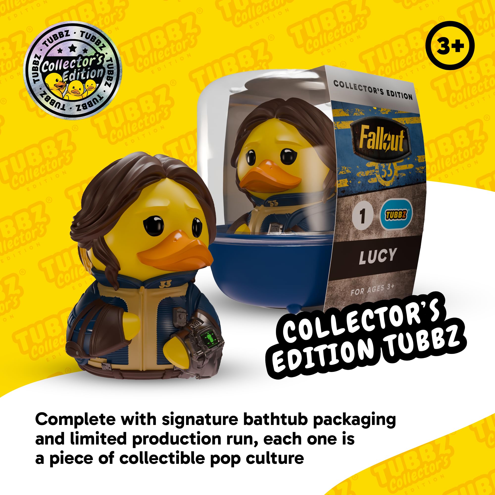 TUBBZ Blues Brothers - Elwood Cosplaying Rubber Duck Collectible Figure | 9 cm Tall 3