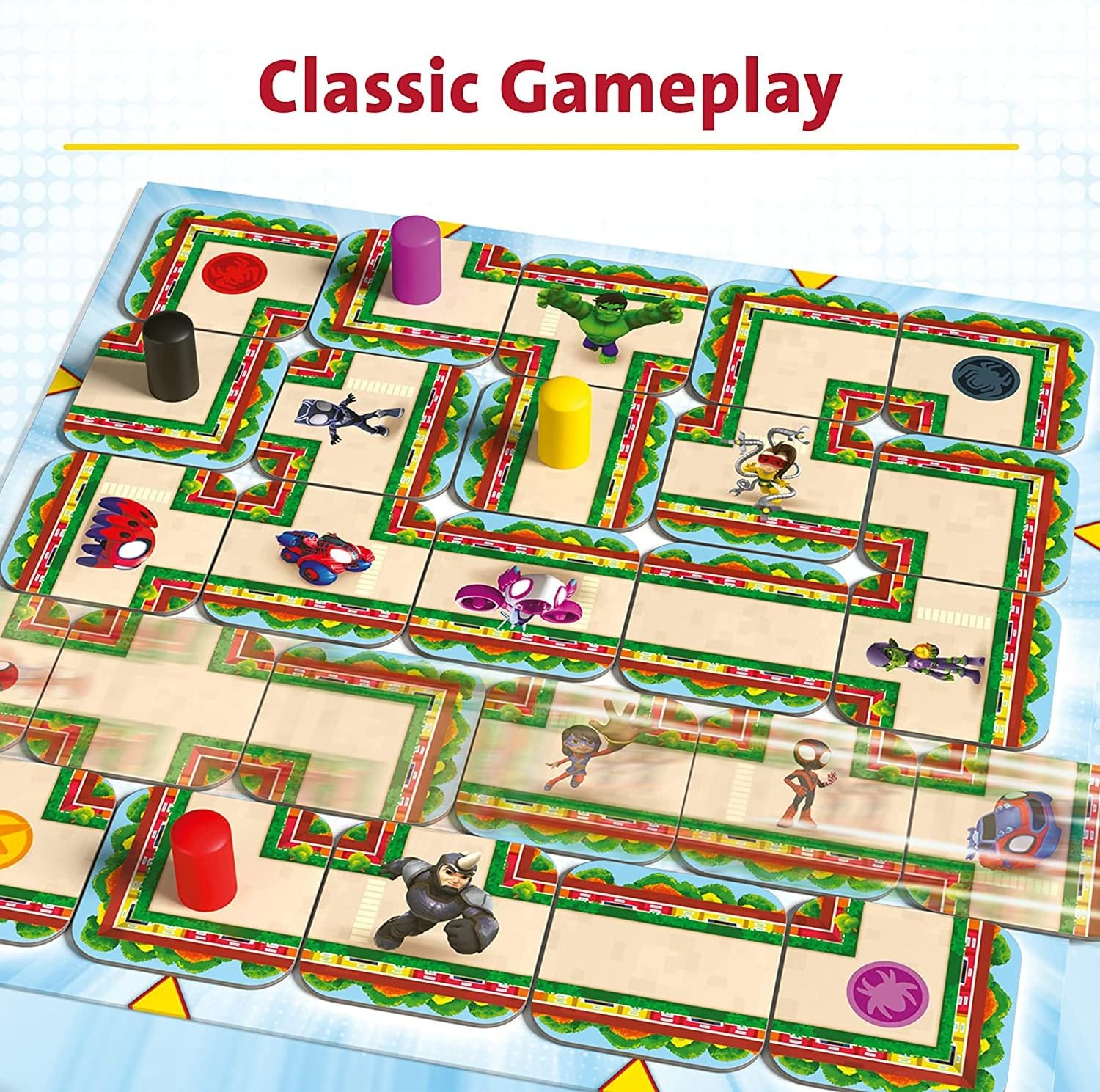 Ravensburger Spider-Man and His Amazing Friends Junior Labyrinth Board Game 5