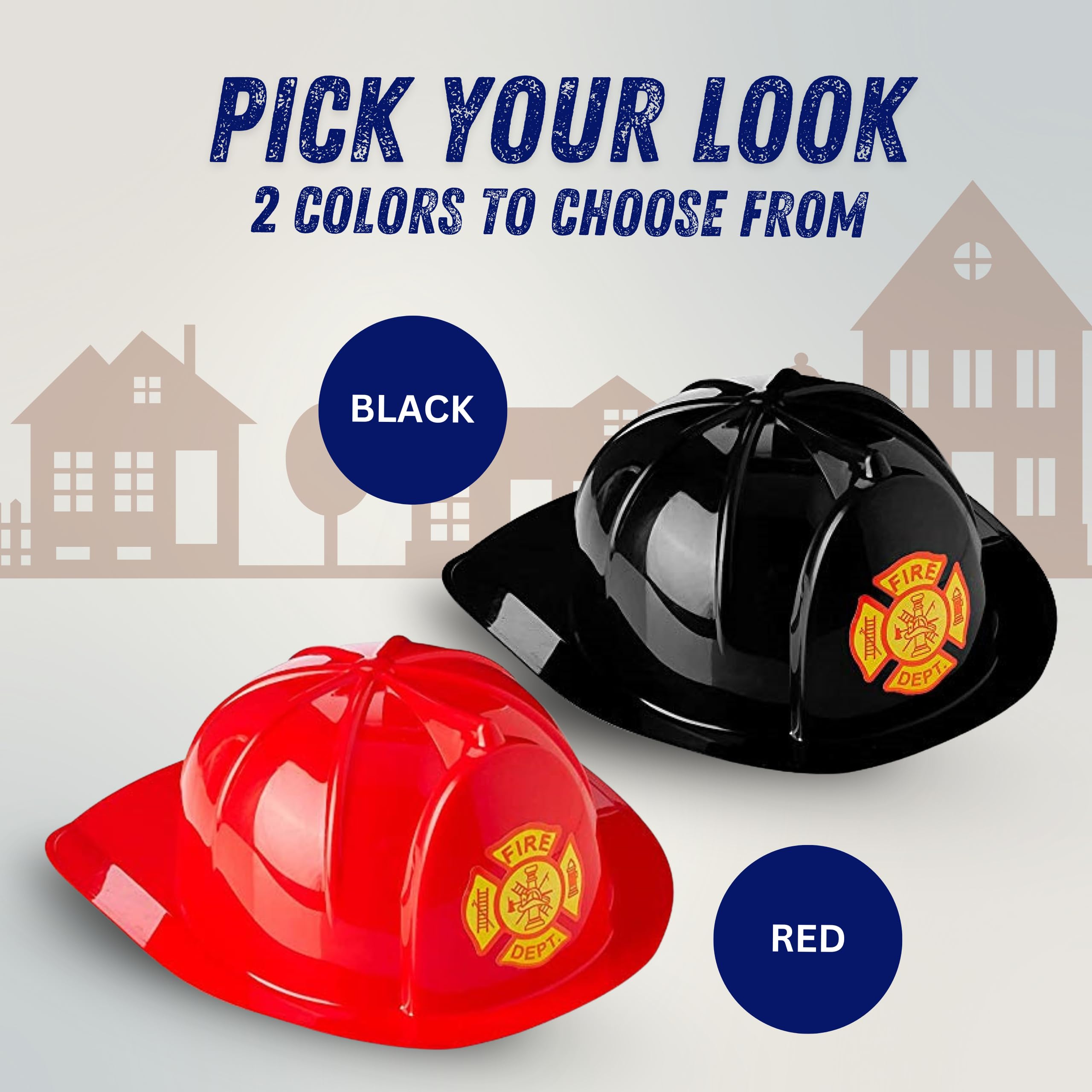 Dress Up America Firefighter Costume Helmet - One Size Fits Most 4