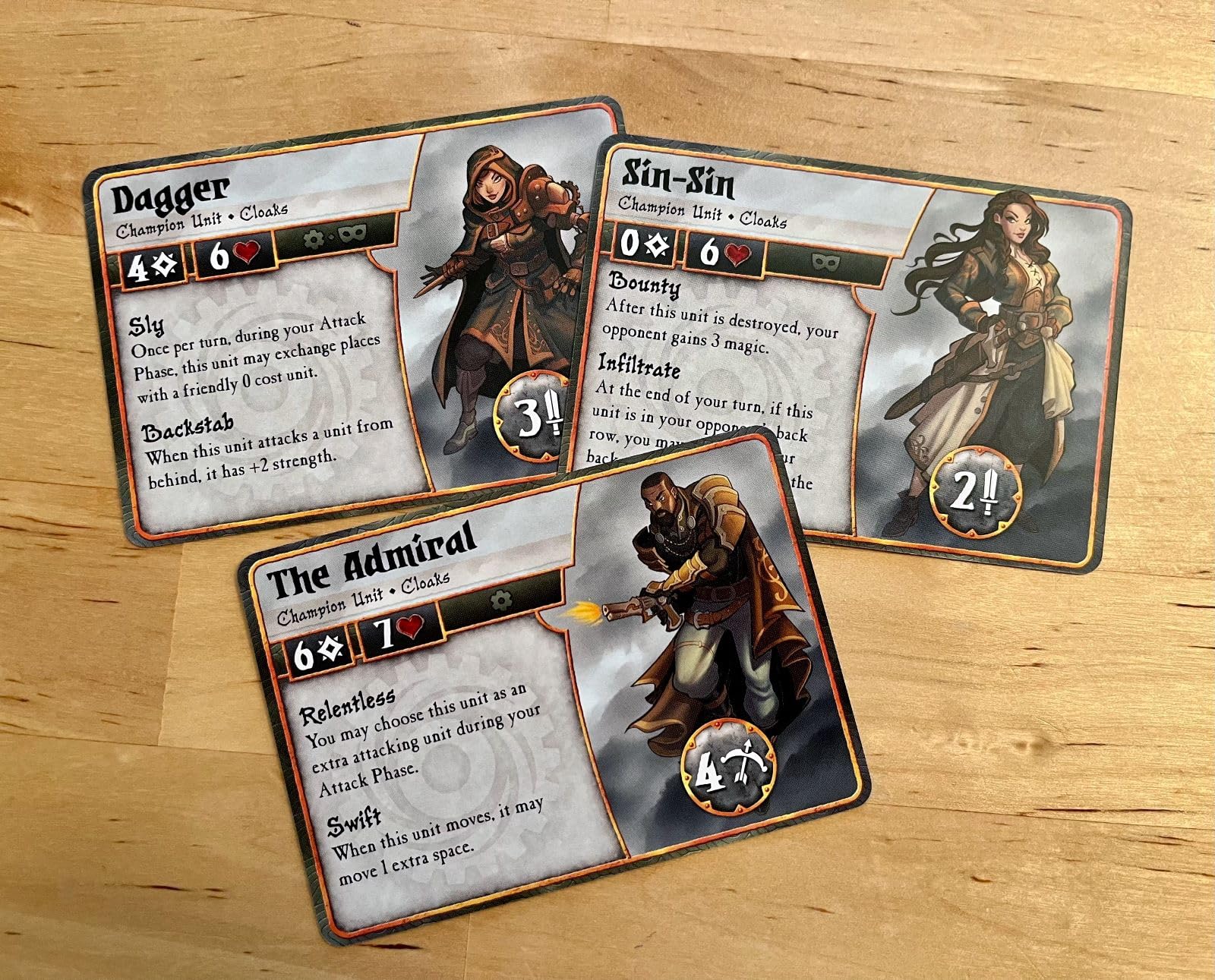 Plaid Hat Games Summoner Wars Second Edition Cloaks Faction Deck 3