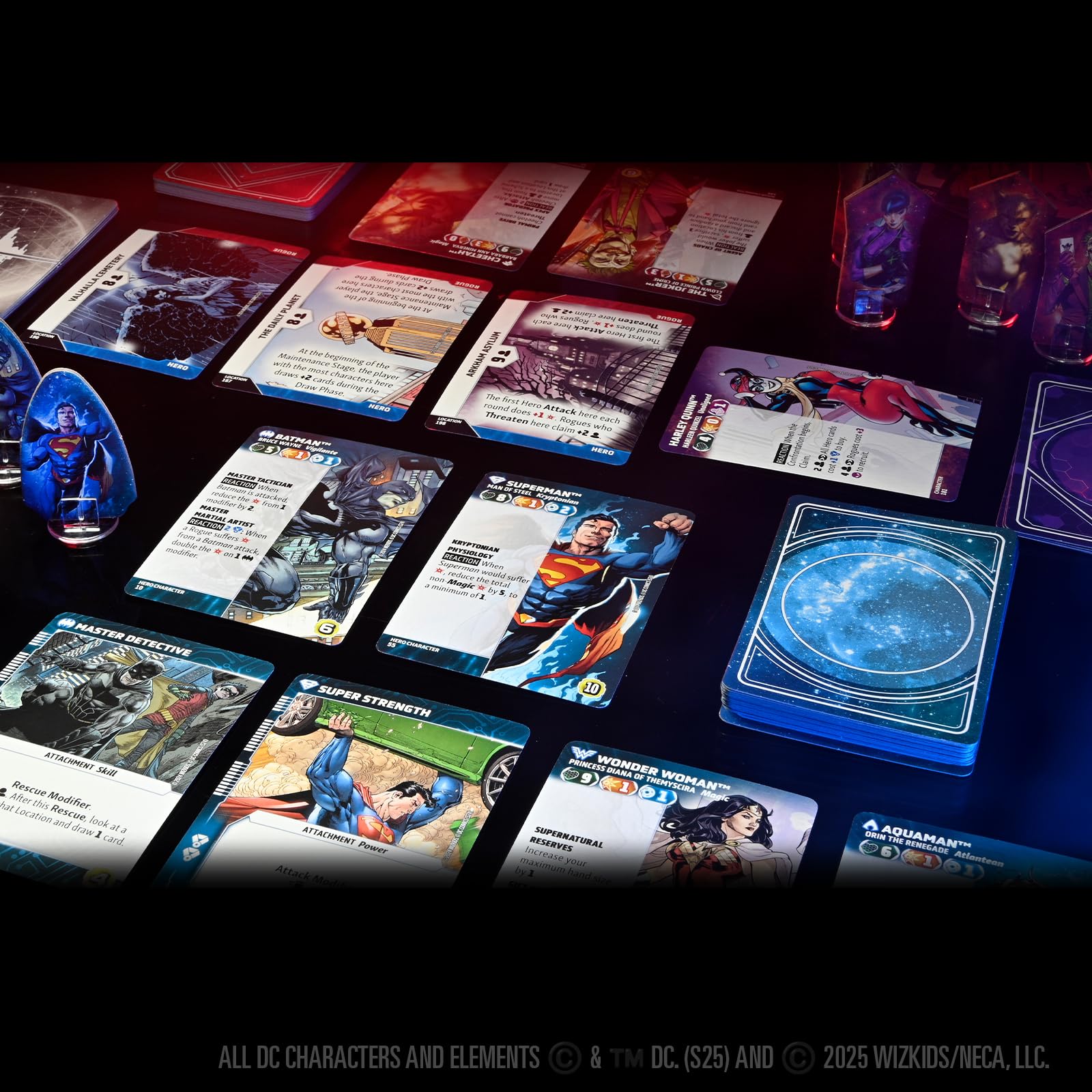 WizKids DC Comics Dedicated Deck Card Game - Asymmetrical Deck-Building | 18 Playable Characters 6