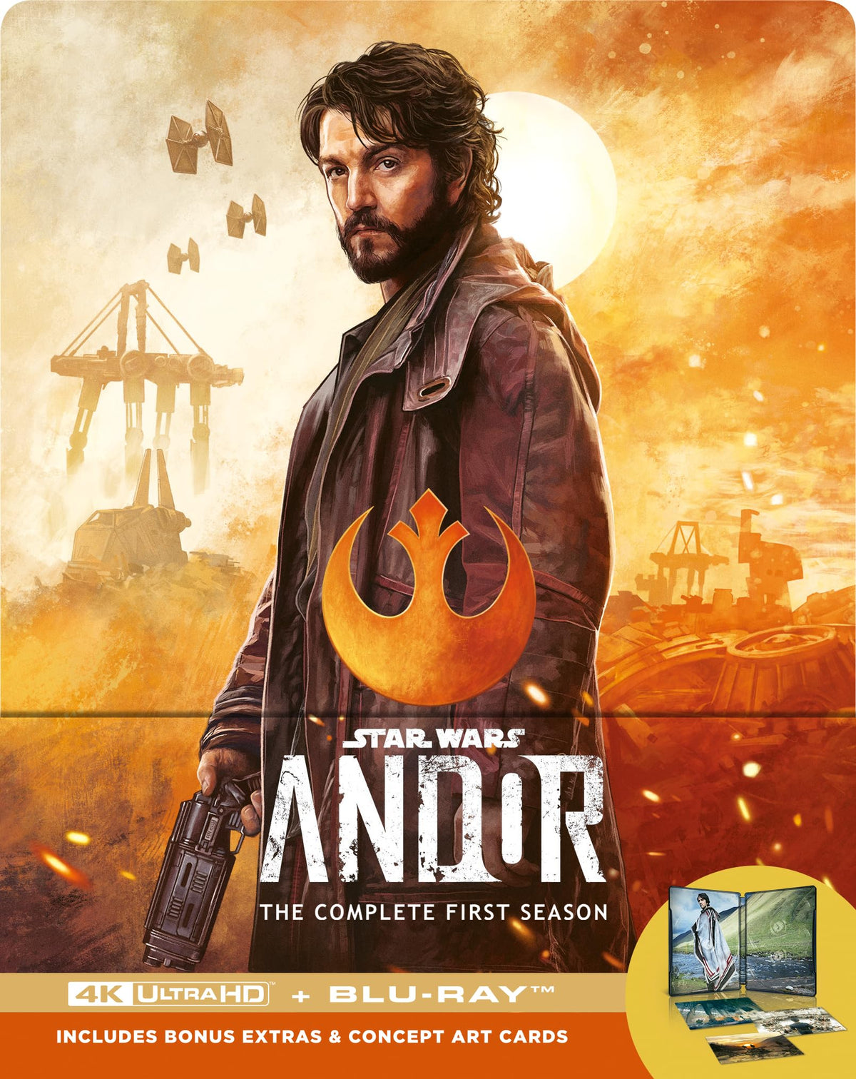 Star Wars: Andor Steelbook [4K UHD Blu-ray]