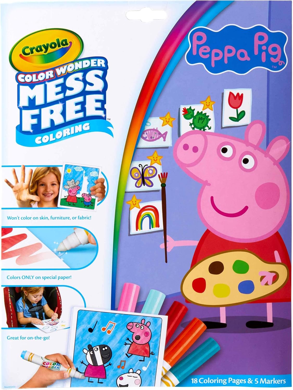 Crayola Peppa Pig Color Wonder Mess-Free Coloring Set 15