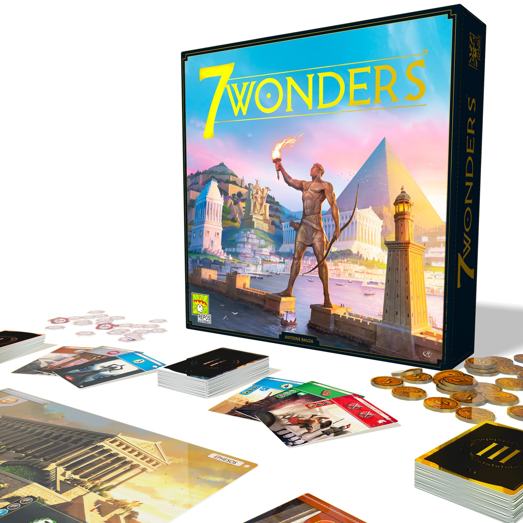 Repos 7 Wonders 2nd Edition Board Game 12