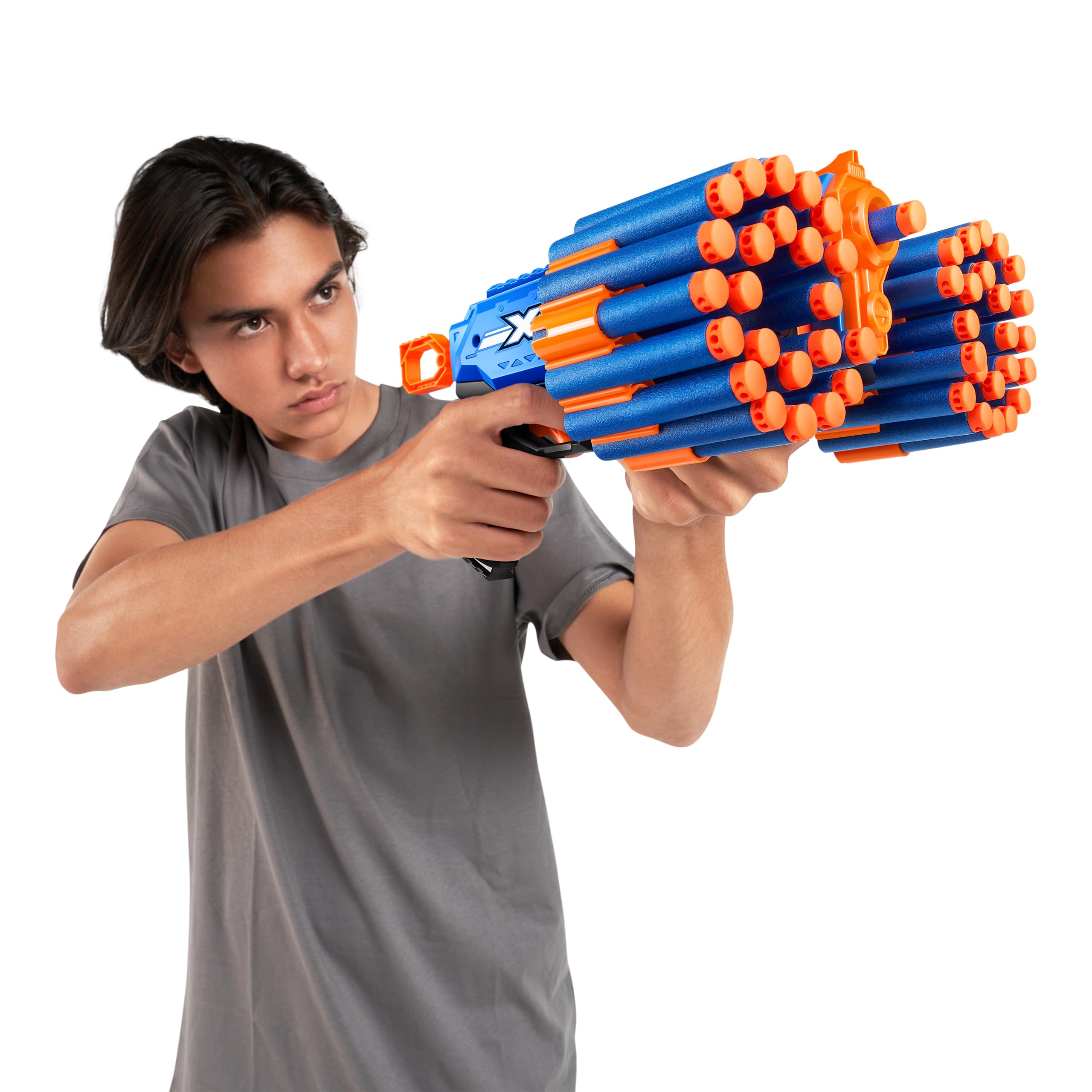 XSHOT Insanity Manic Blaster - 48 Dart Foam Blaster Set for Kids 8+ 5