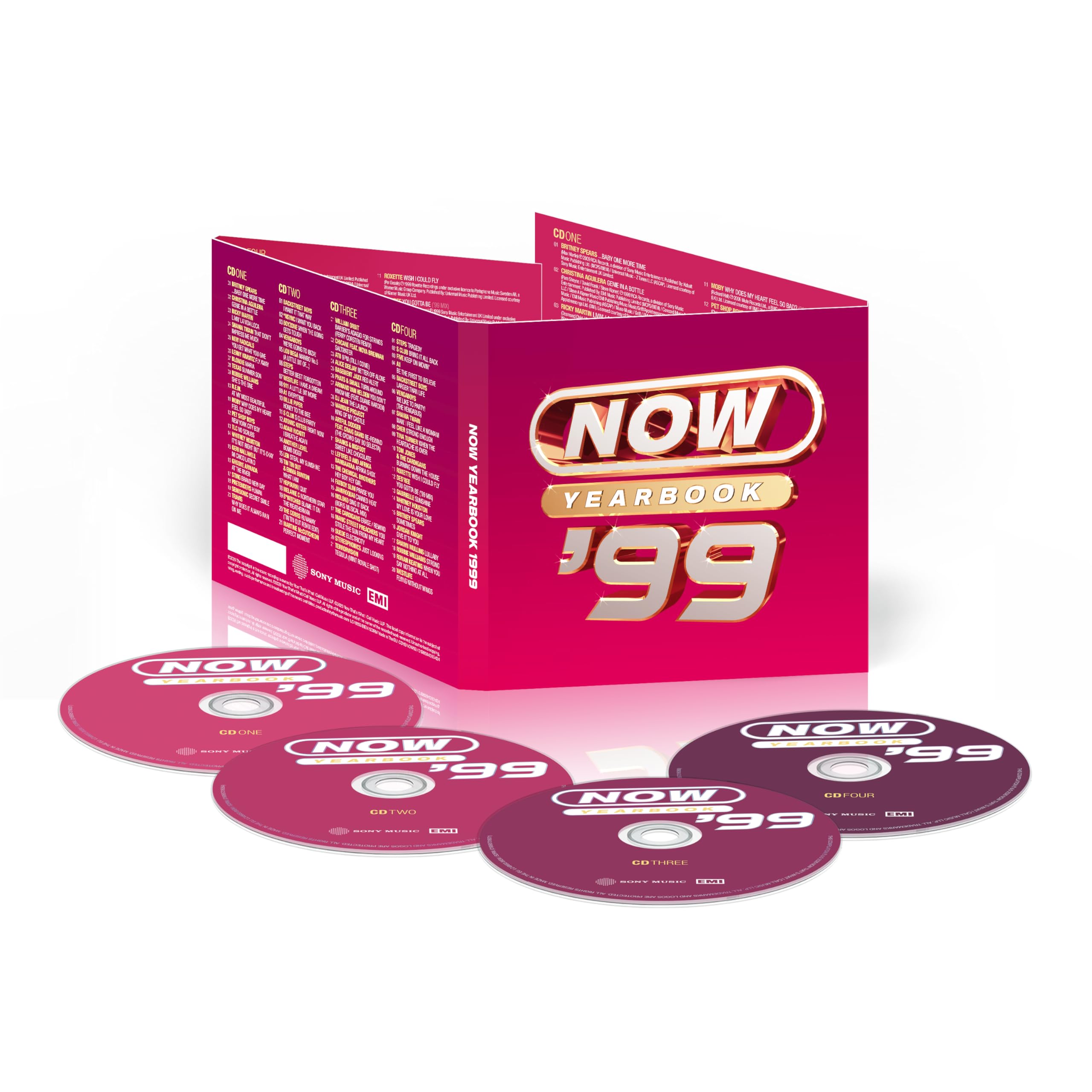 Now Twic - NOW - Yearbook 1999 [4-Disc Box Set CD]