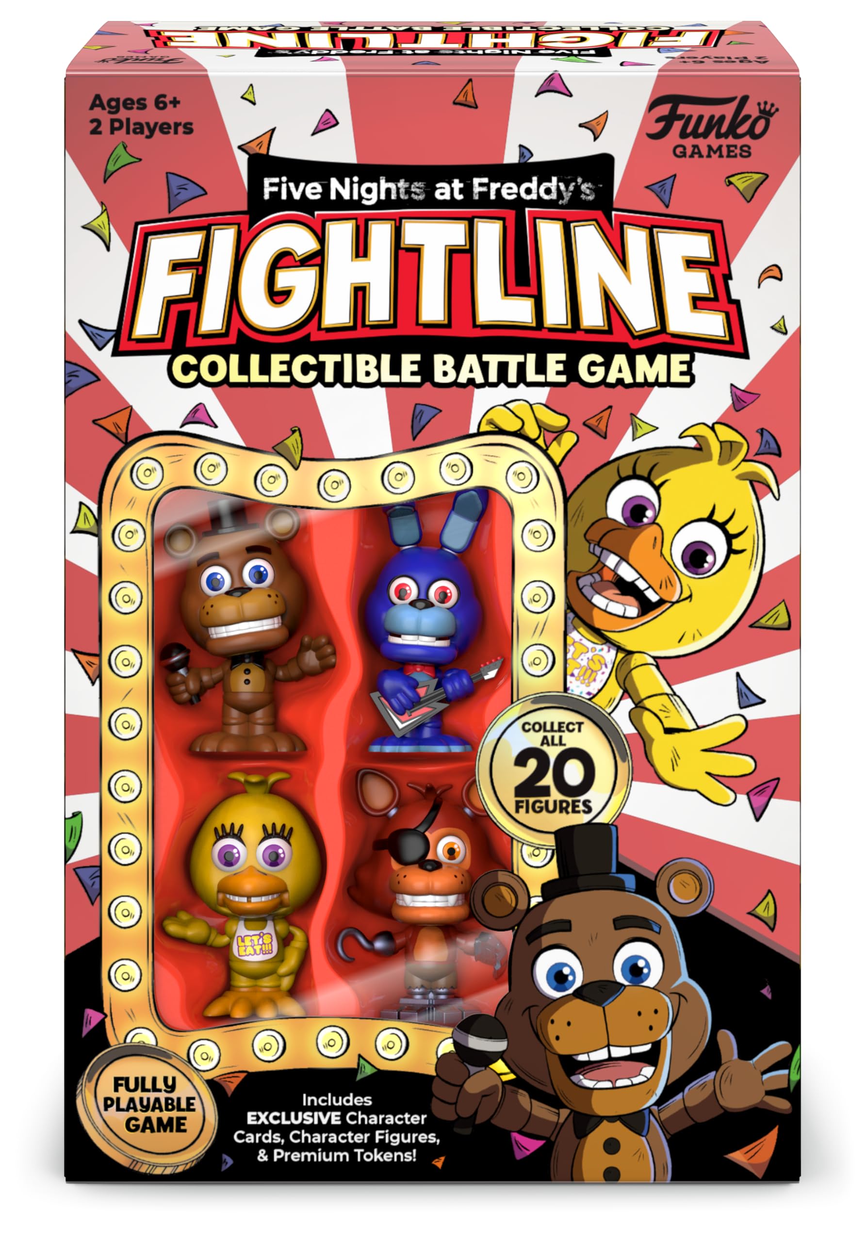 Funko Games Five Nights at Freddy's Fightline Starter Set