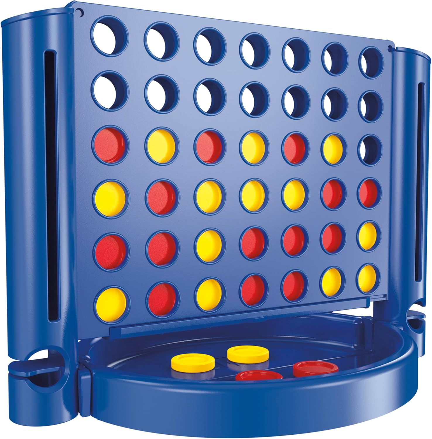 Hasbro Gaming Connect 4 Grab and Go-Spiel, tragbares Reisebrettspiel für 2 Spieler 3