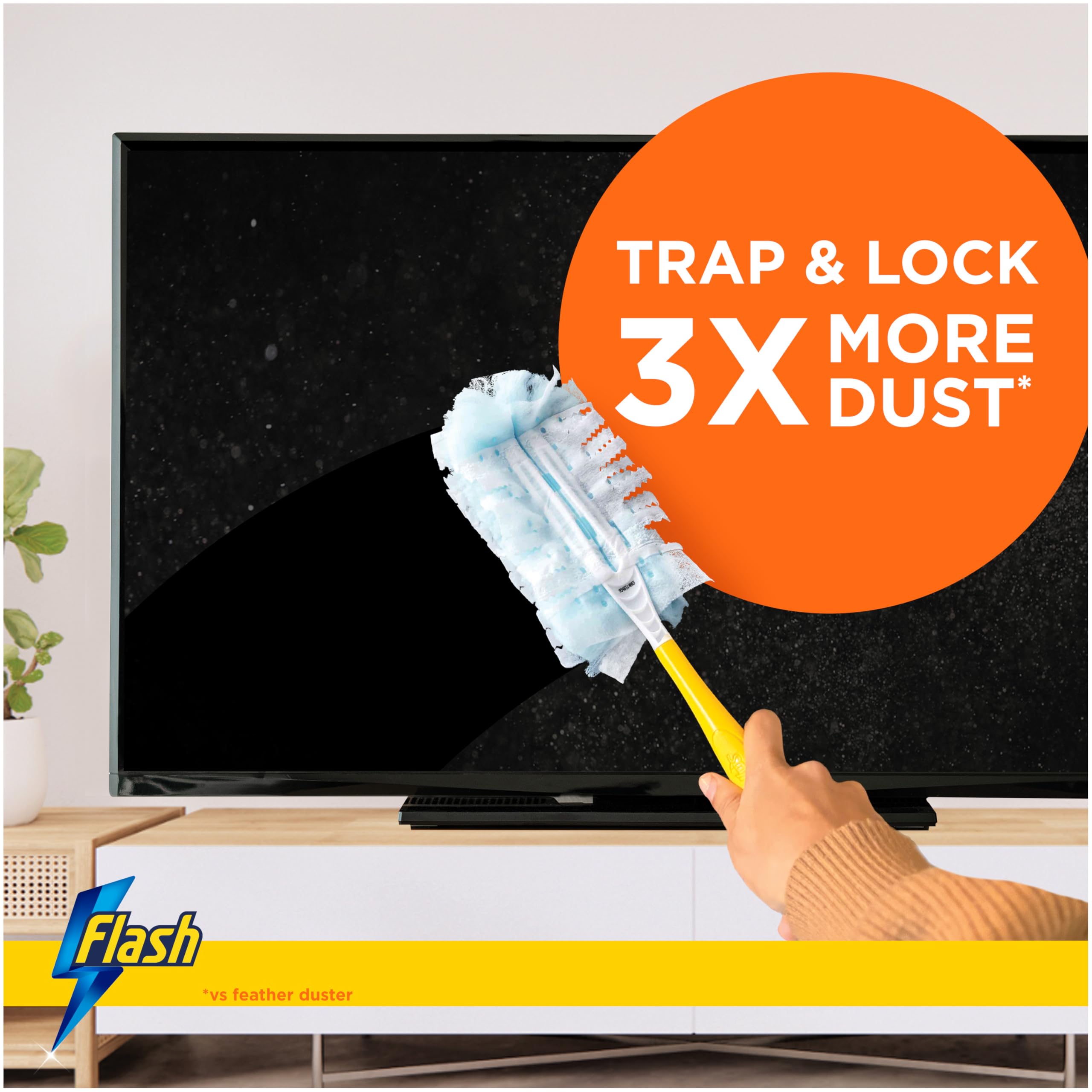 Flash - Dust Magnet Refills Fluffy Dusters 54 Pack (18x3)