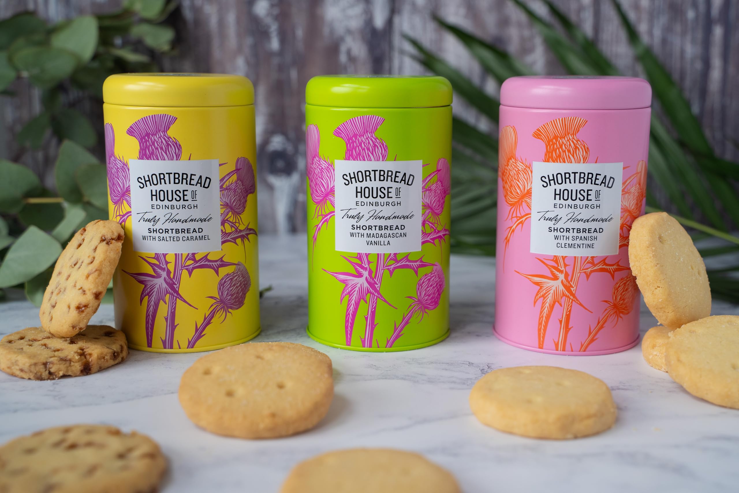 Shortbread House of Edinburgh - Truly Handmade All Butter Shortbread Biscuits with Madagascan Vanilla (140g Tin) 5