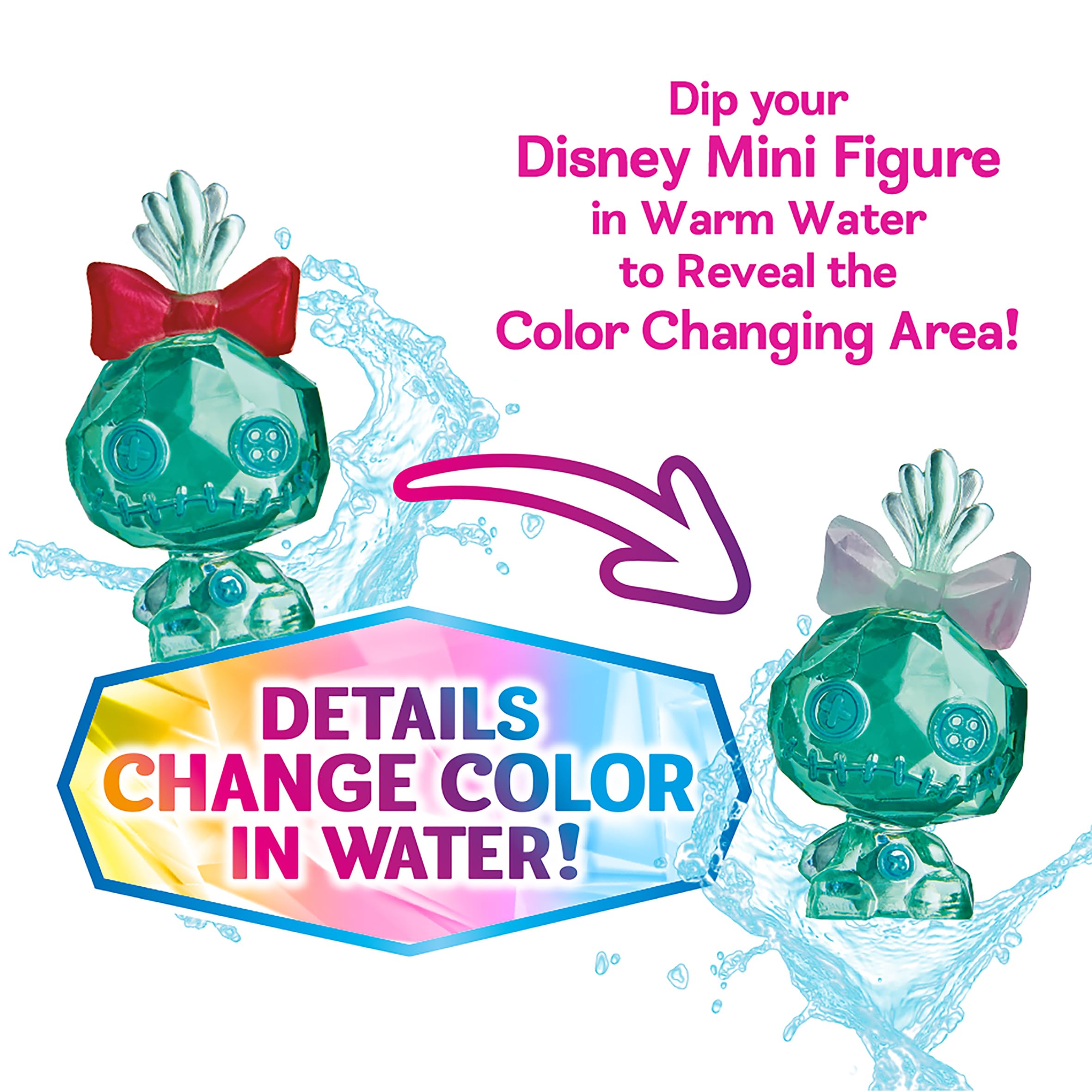 CRA-Z-ART Disney Crystal Surprise Mini Collectible Figure with Color-Change Feature - 3 Years and Up 4