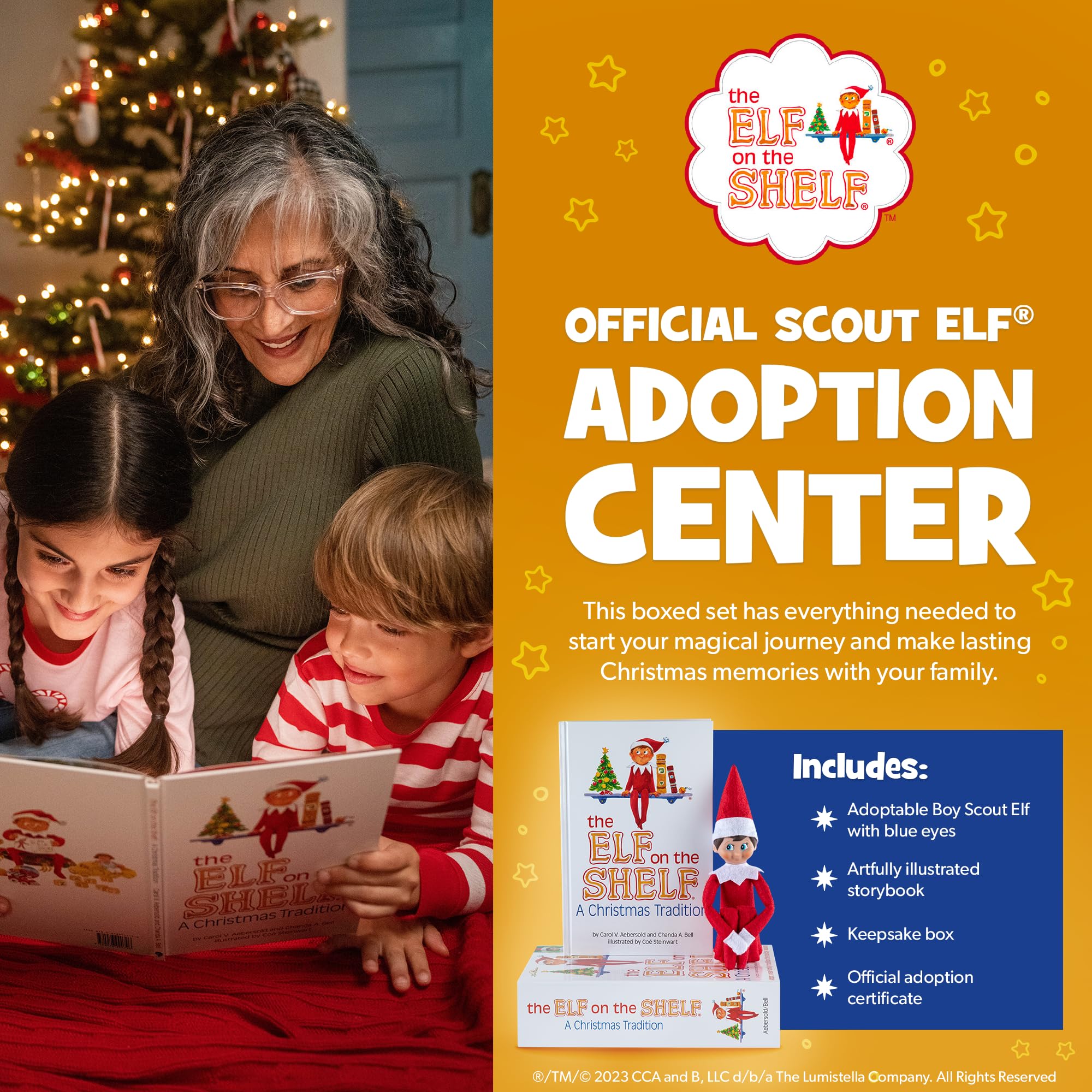 The Elf on the Shelf: A Christmas Tradition - Boy Scout Elf with Blue Eyes 7