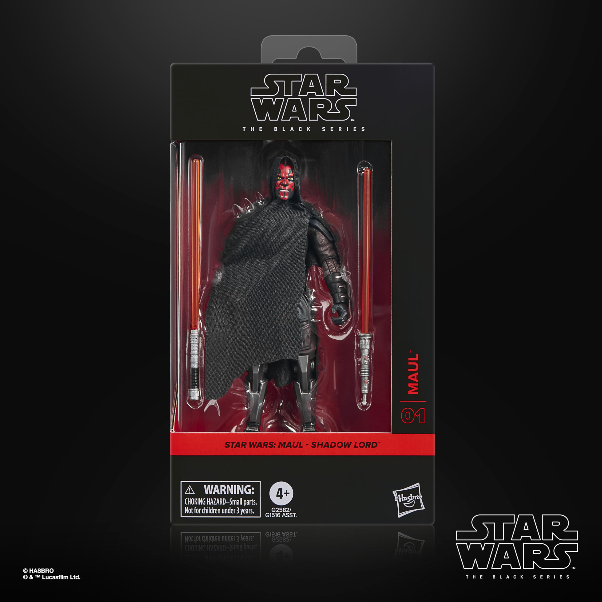 Star Wars The Black Series Maul - Shadow Lord Action Figure | 6-inch Scale | Ages 4+