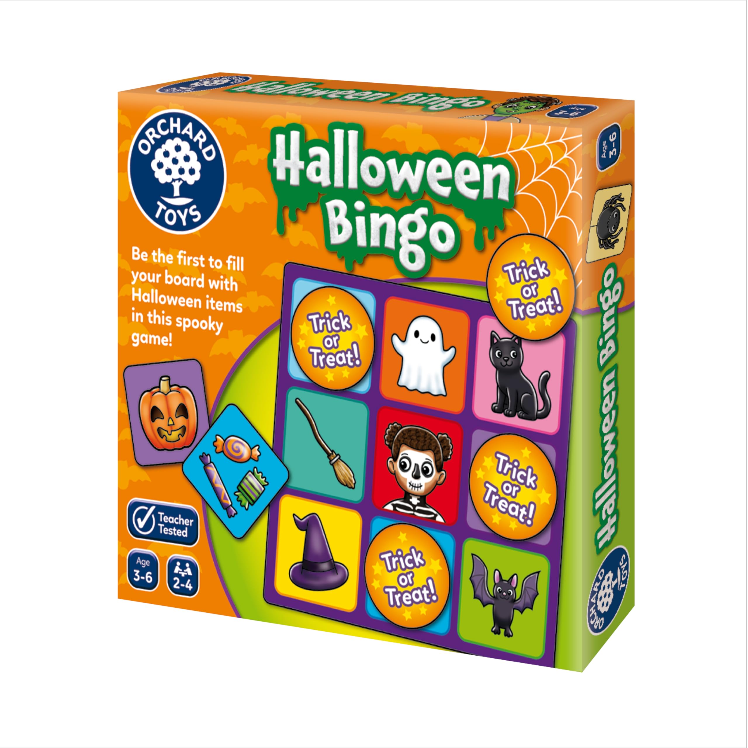 Orchard Toys Halloween Bingo – Kompaktes Reisebrettspiel für Kinder