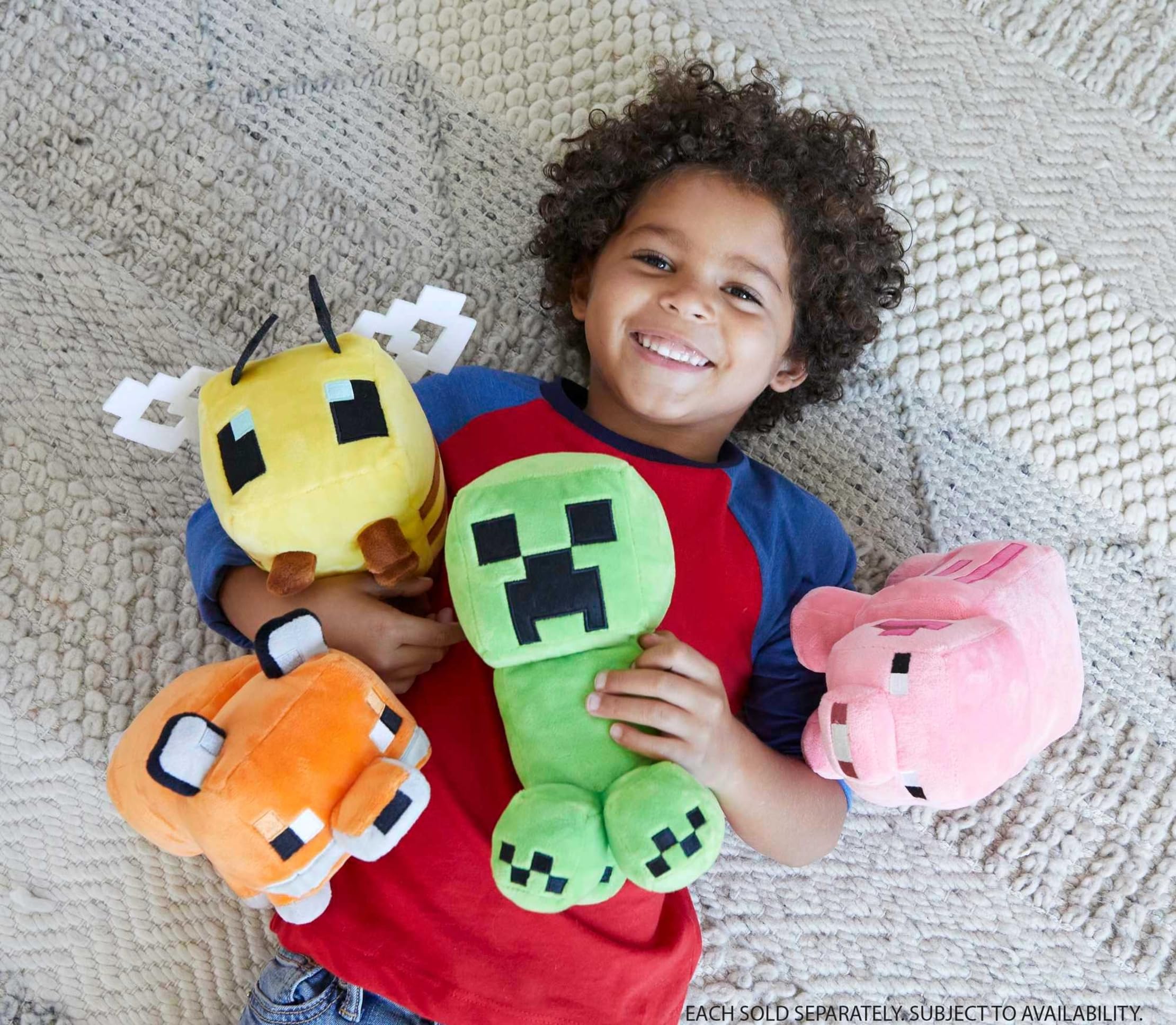 Mattel Minecraft HBN40 Plush 8-inch Character Doll | Collectible Soft Toy for Ages 3+