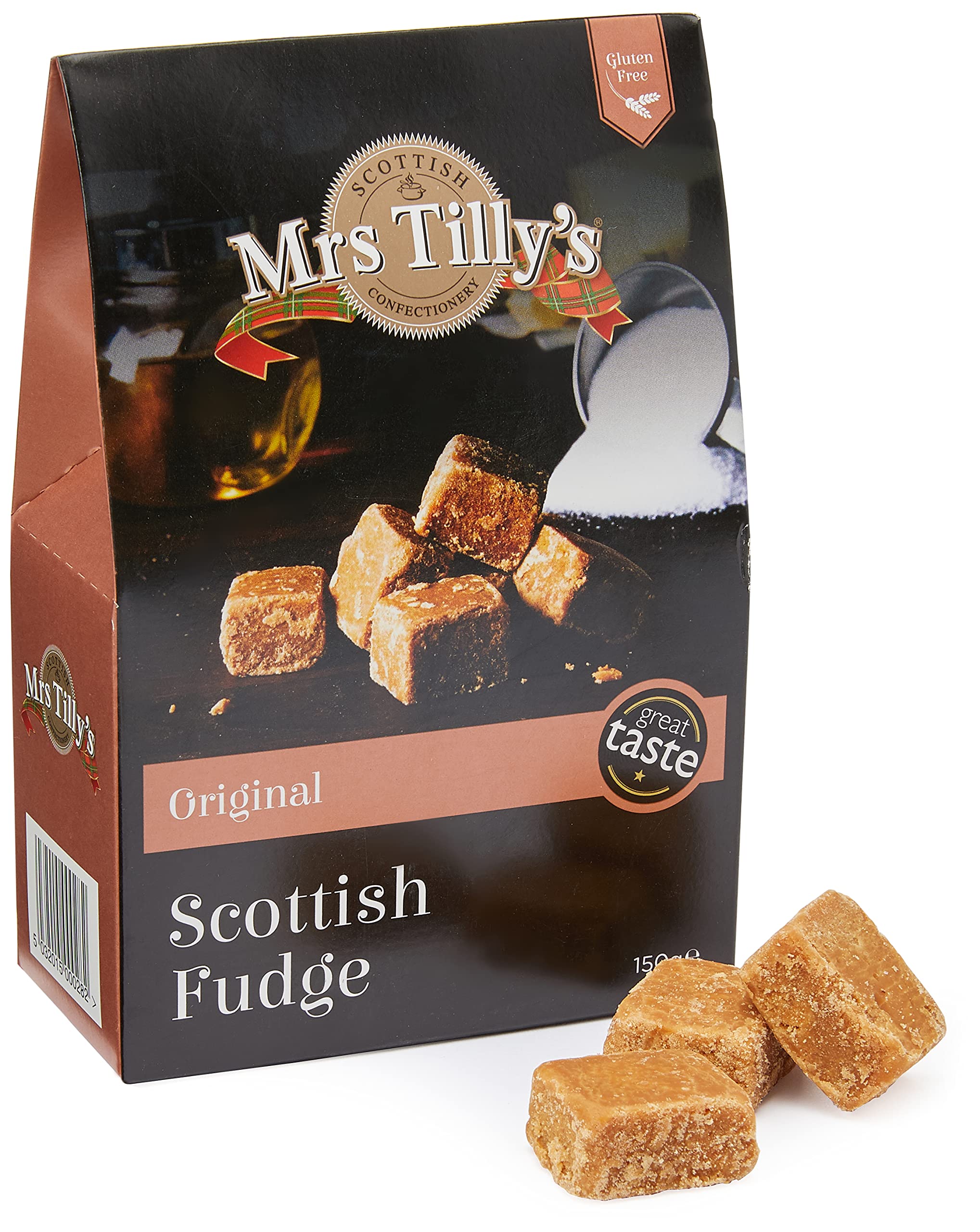 Mrs Tilly's Scottish Vanilla Fudge, 150g - Gluten Free Handmade Confectionery
