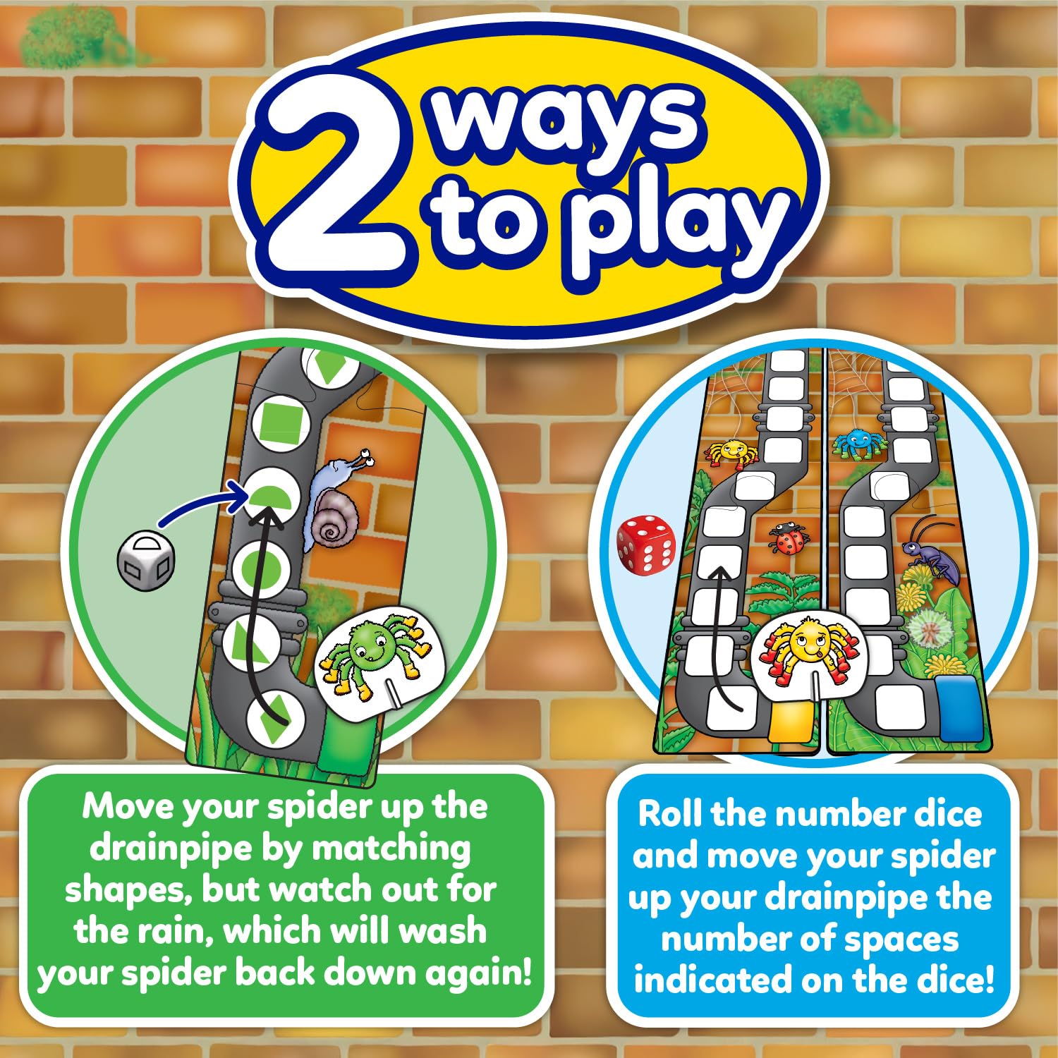 Orchard Toys Insey Winsey Spider Board Game 9