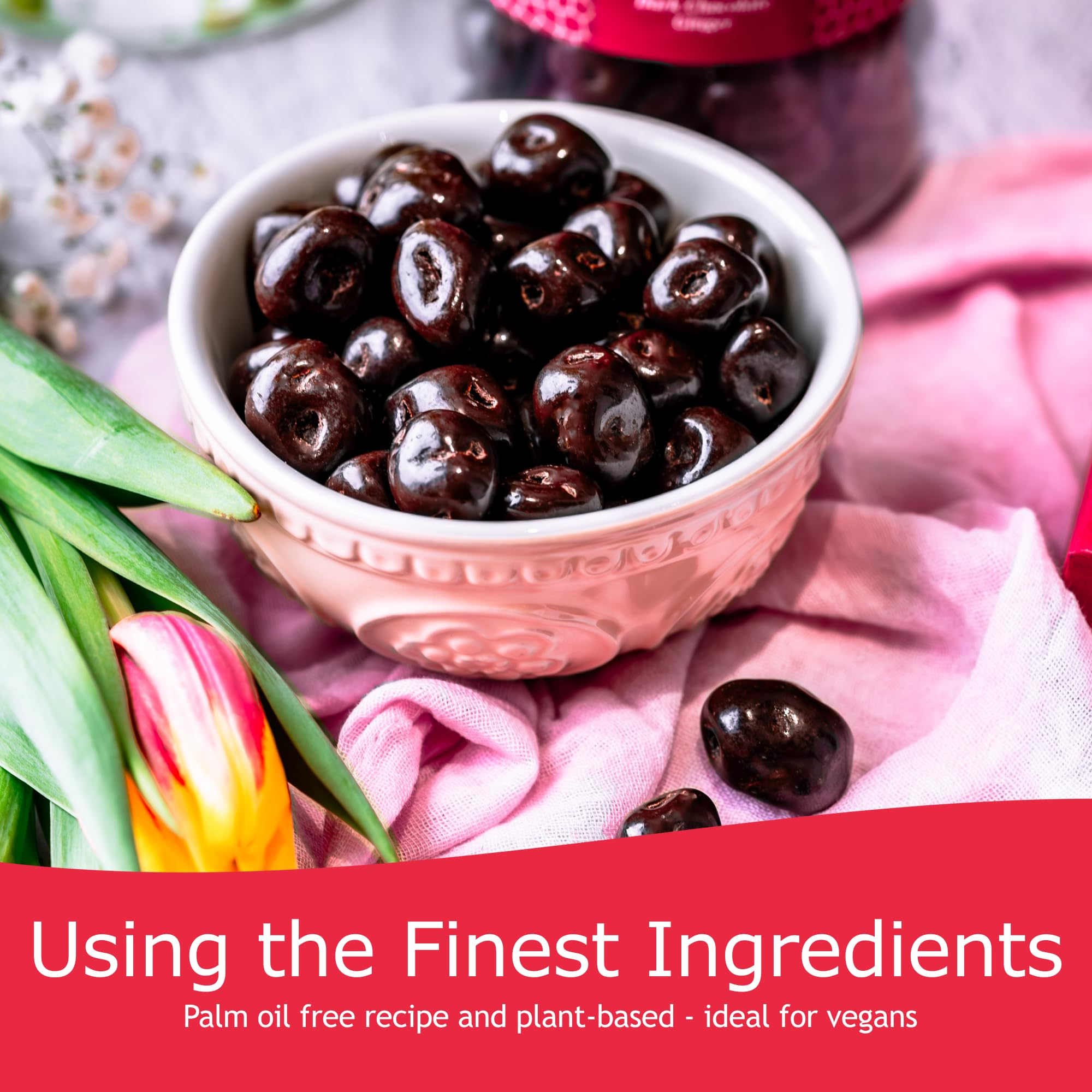 Rita Farhi Dark Chocolate Covered Ginger Luxury Gift Jar 850g 3