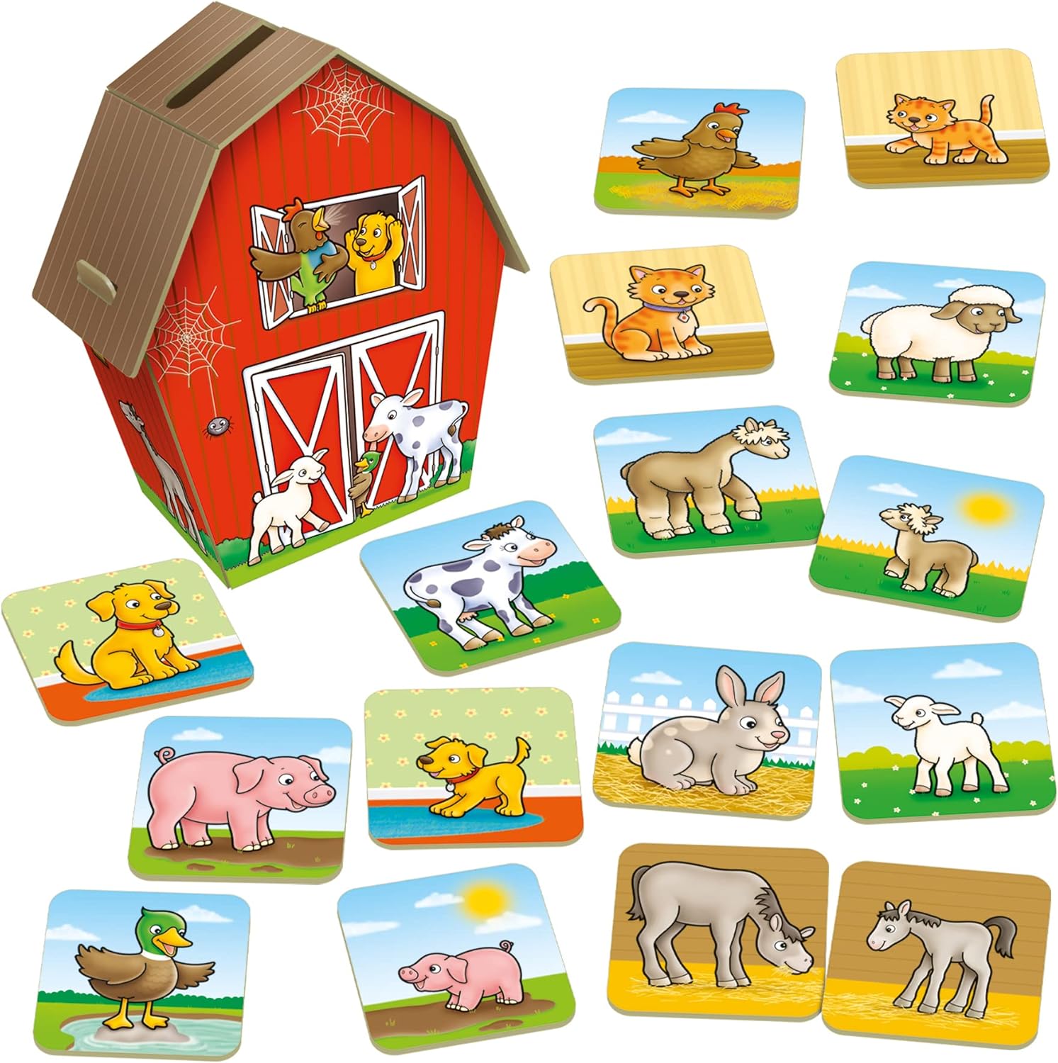 Orchard Toys Farmyard Families Board Game 7