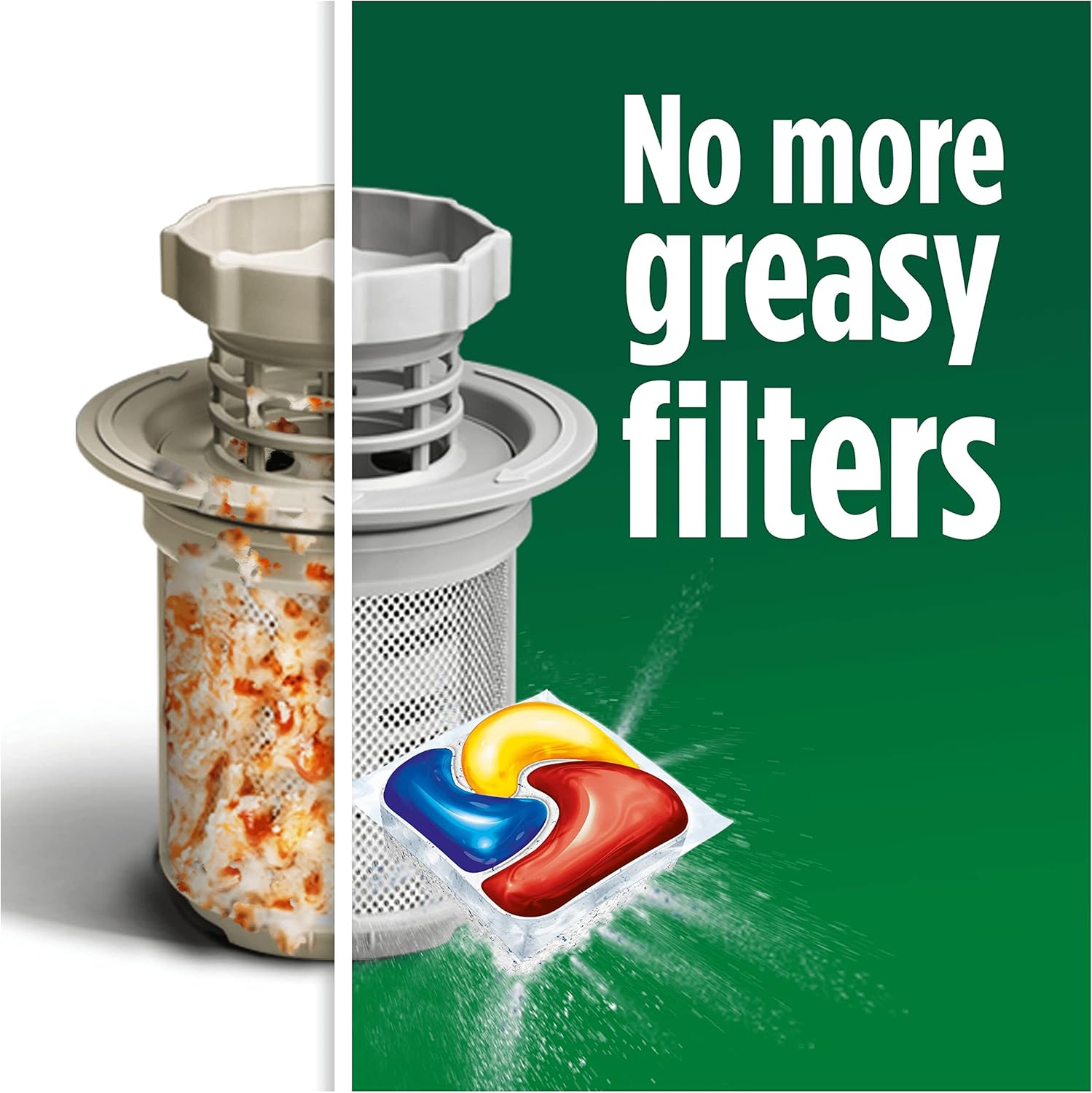 Fairy - Platinum Plus All-in-1 Dishwasher Tablets, 42 Tablets, Lemon Scent 9