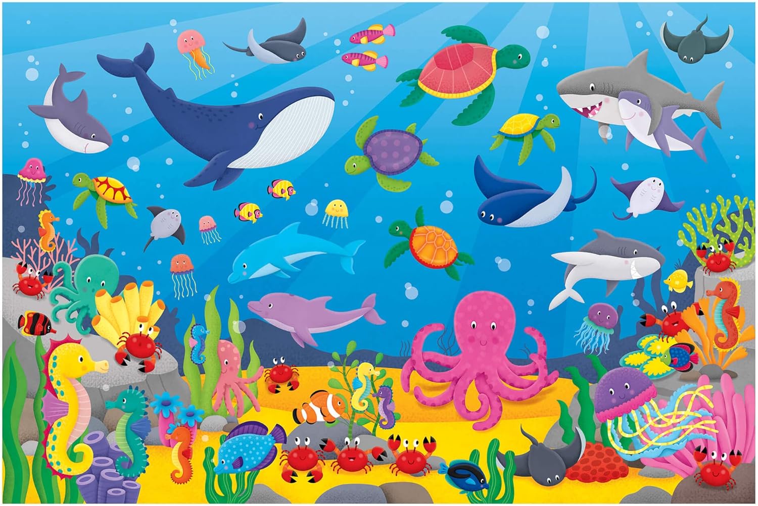 Galt Giant Floor Puzzle - Counting Creatures Educational Puzzle for Kids Ages 3-6 3