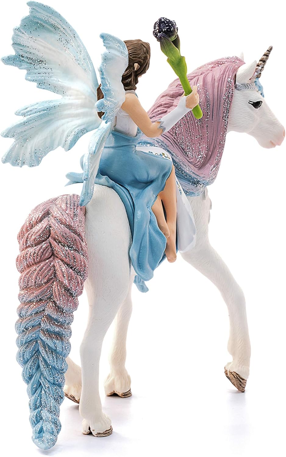 SCHLEICH Bayala Fairy Eyela with Princess Unicorn - 3-Piece Fantasy Playset for Kids 5