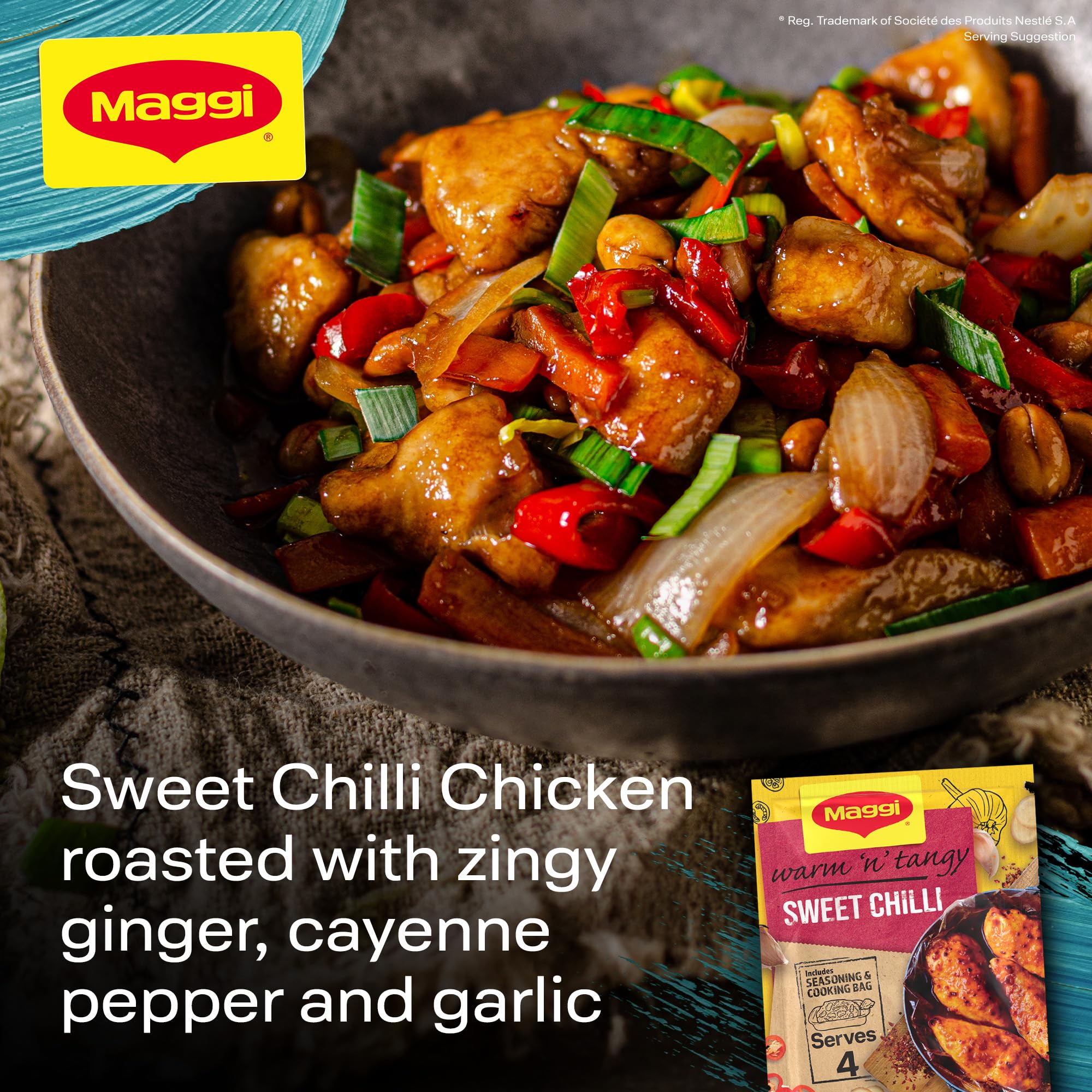 MAGGI - So Juicy Sweet Chilli Recipe Mix 44g 6