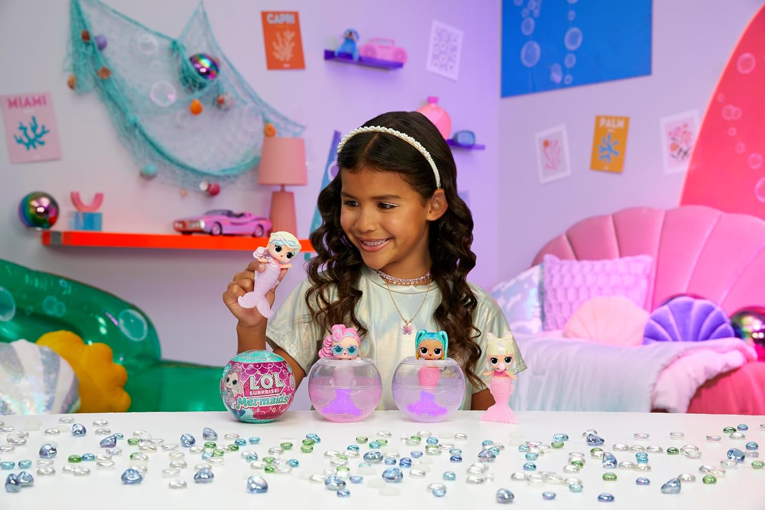 L.O.L. Surprise! Mermaids Tots - Colour Change Tail Fashion Dolls for Kids 4-8 6