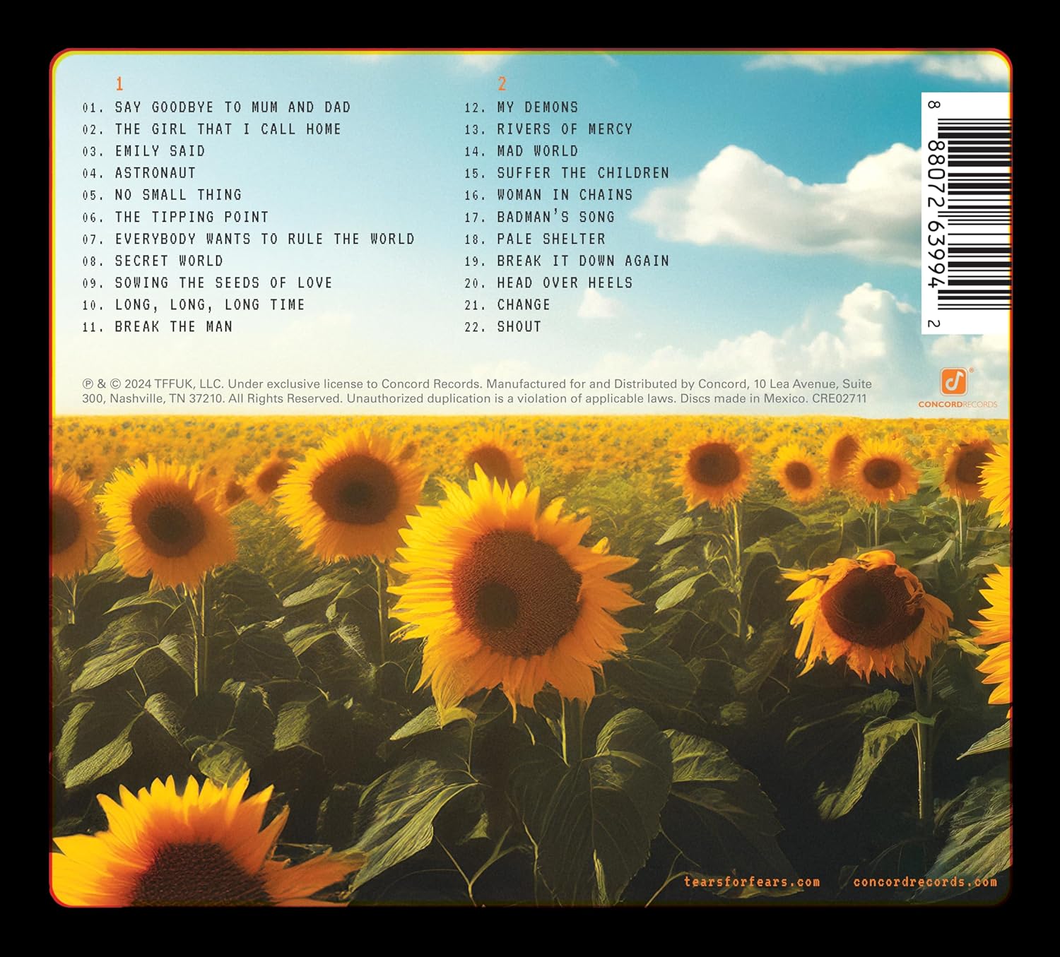 Tears For Fears - Songs For A Nervous Planet [Audio-CD] 3